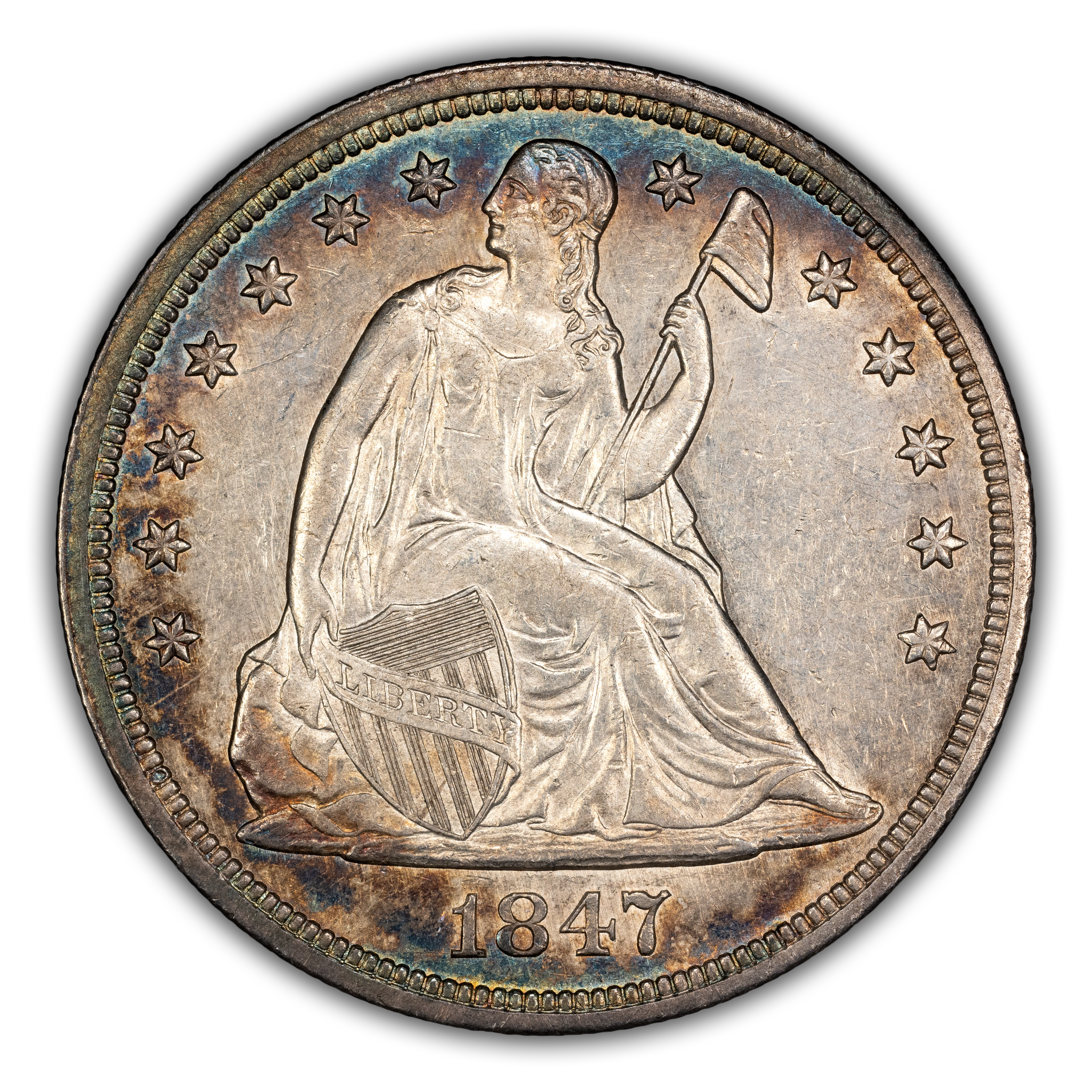 1847 $1  MS thumbnail 3