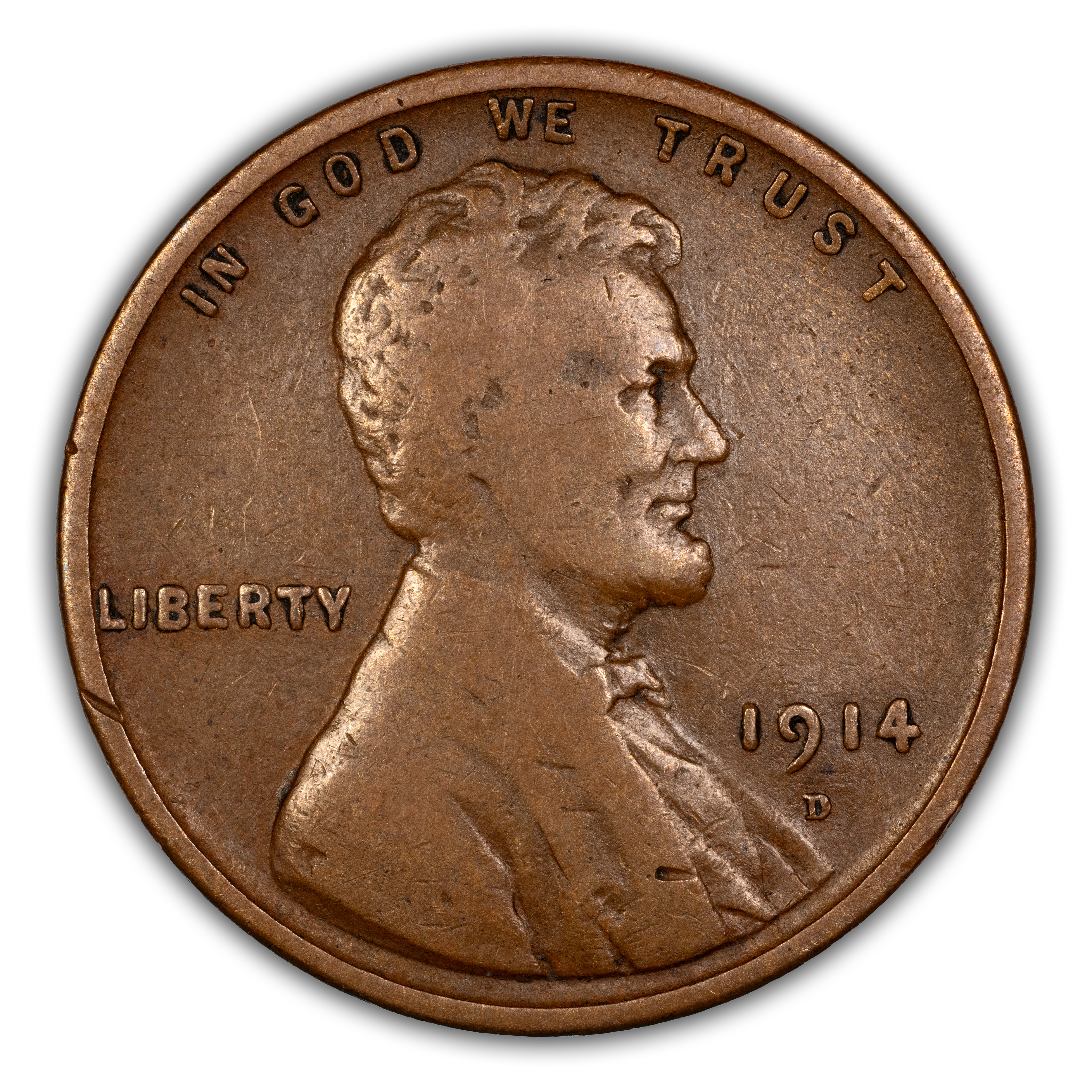 1914-D 1c MS BN thumbnail 4