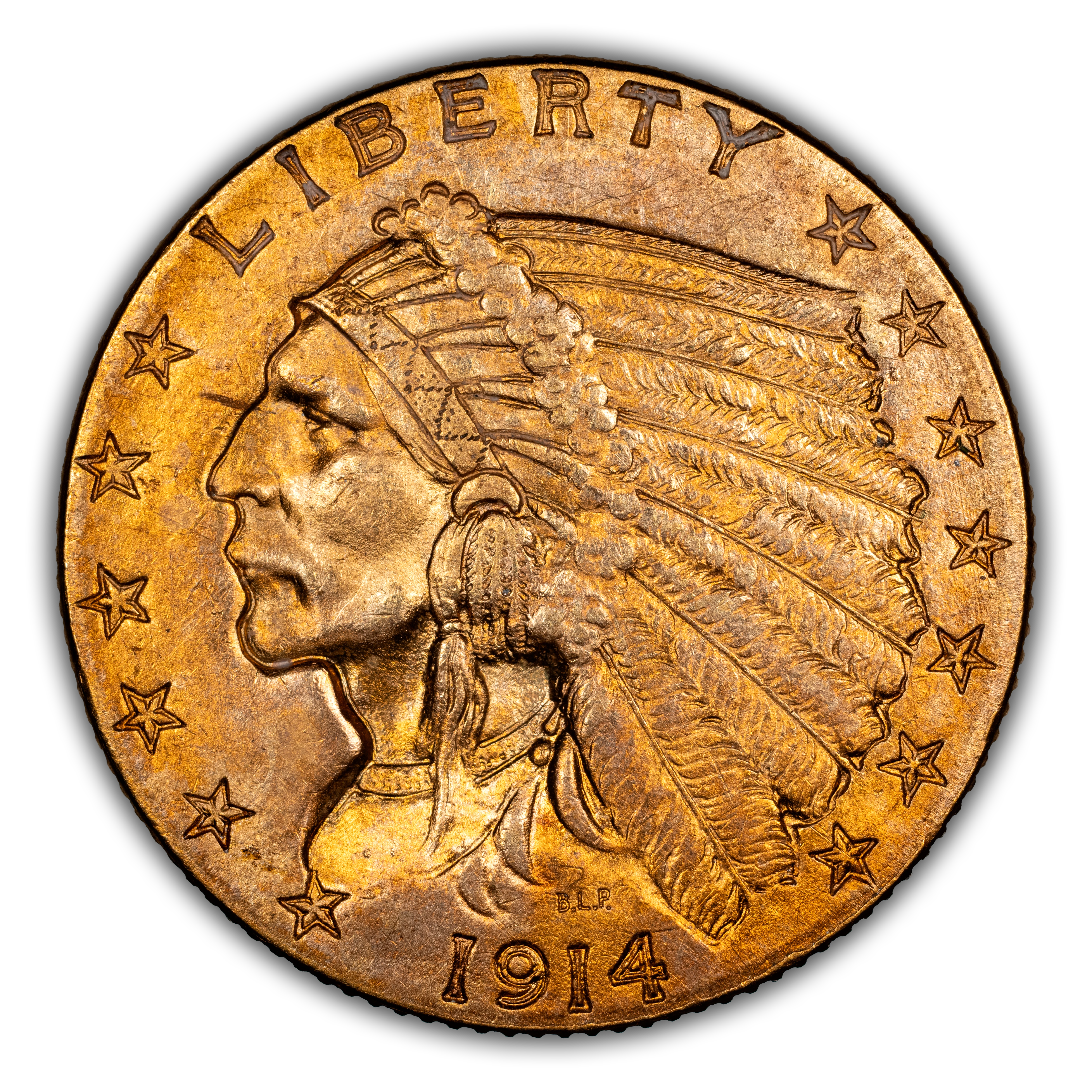 1914 $2 1/2 MS thumbnail 3