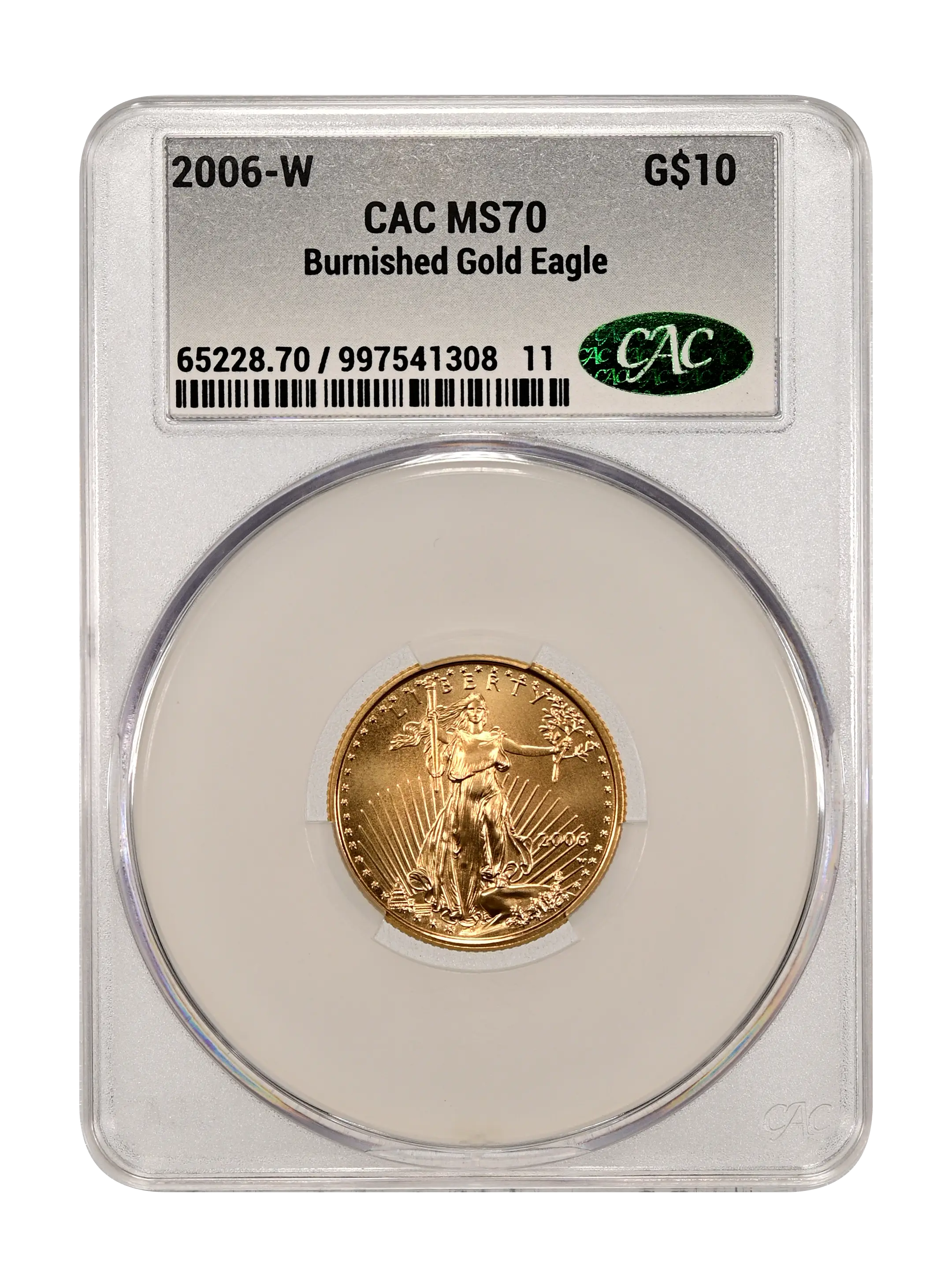 2006-W $10  Gold Eagle, Burnished MS thumbnail 19