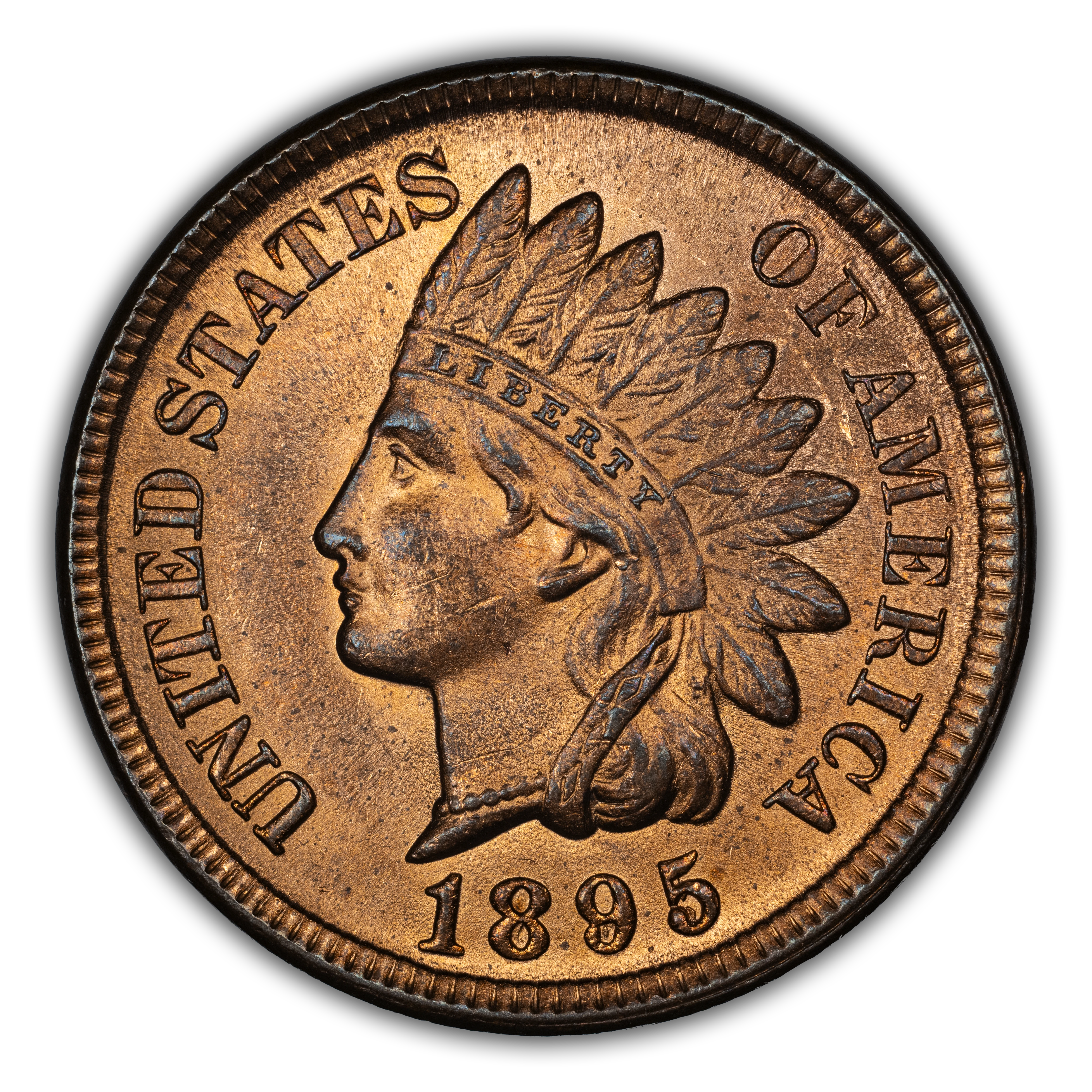 1895 1c Repunched Date, FS-301, S-1 MS RD