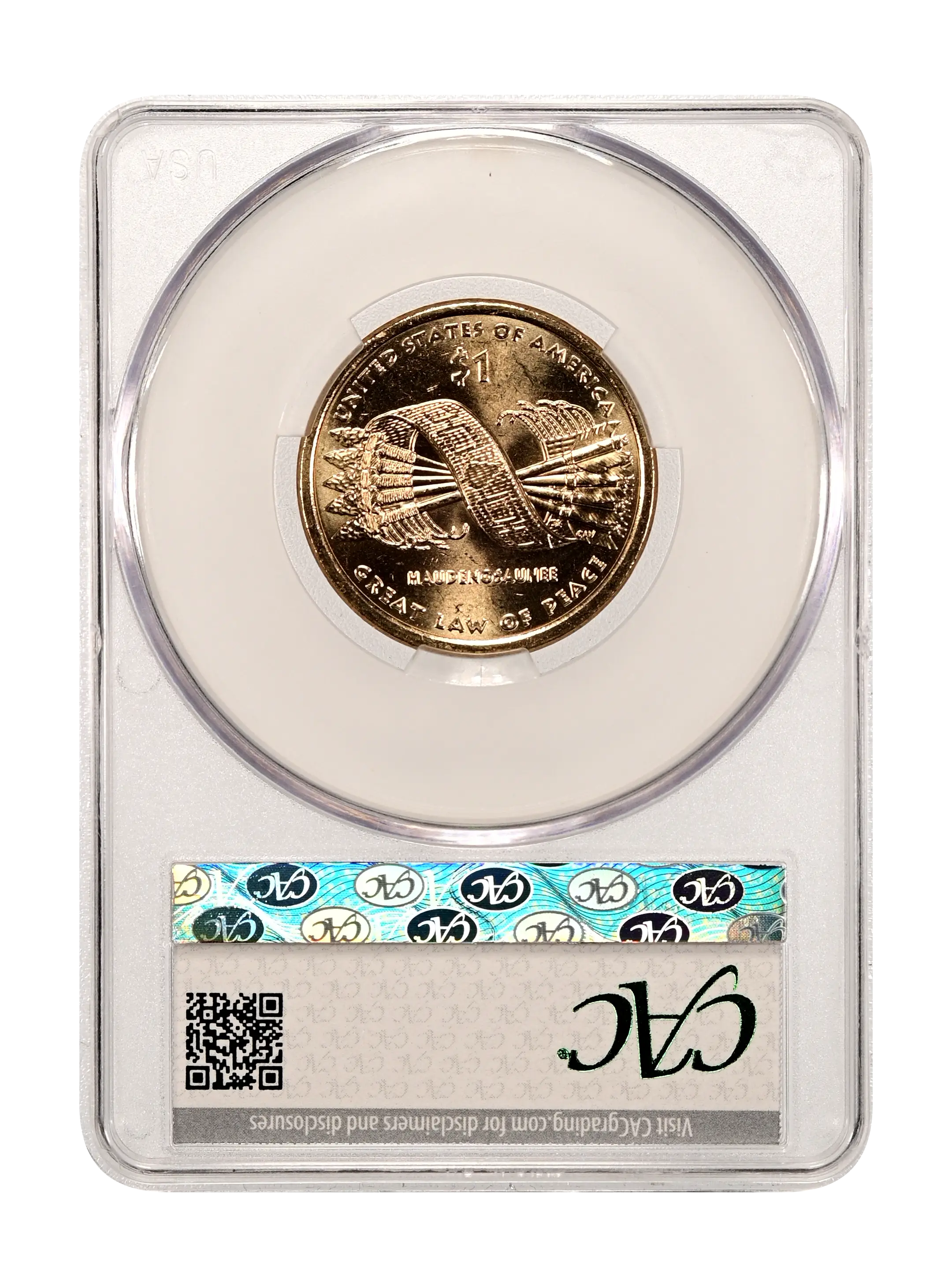 2010-D $1 Roll Native American, 25 Coins MS thumbnail 8