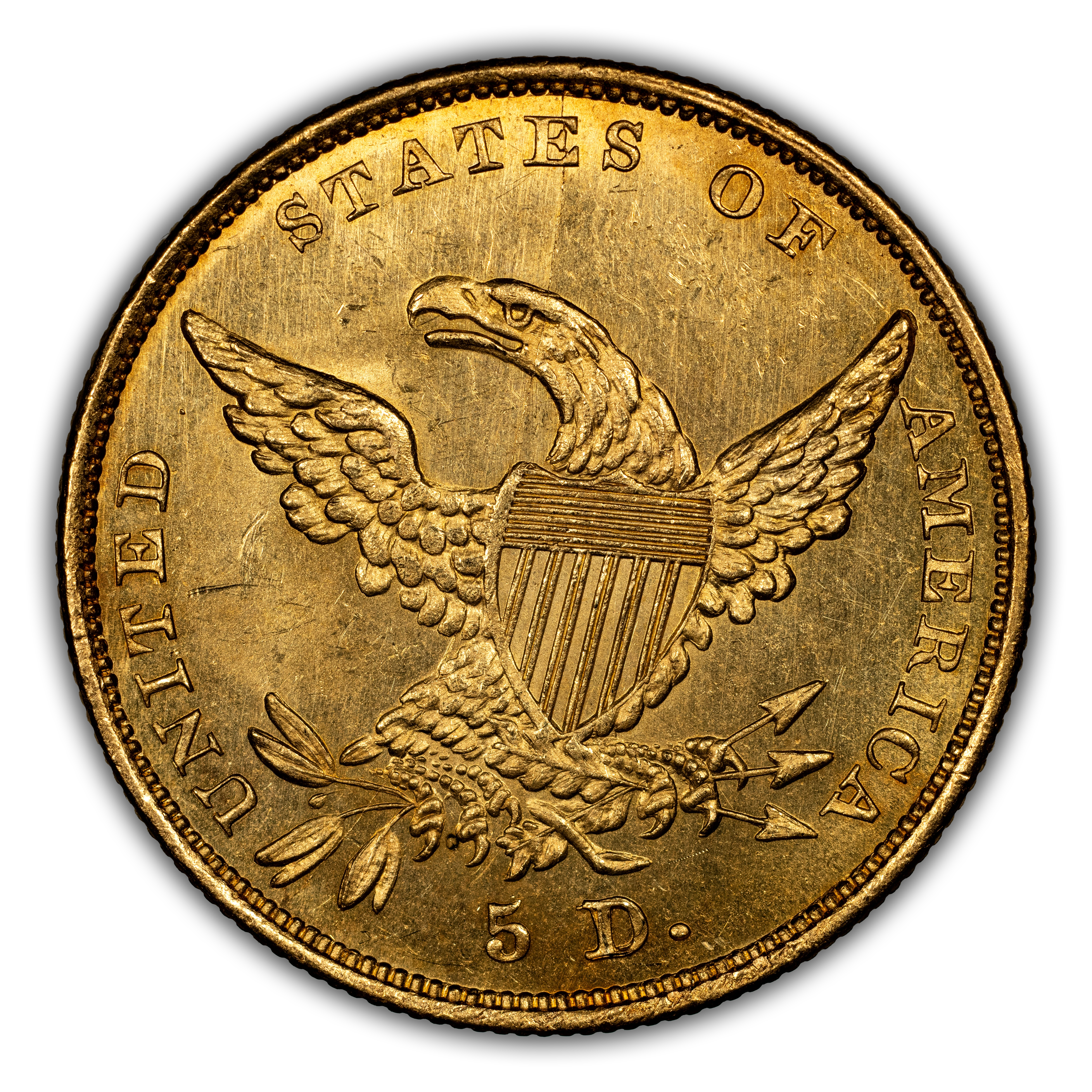 1836 $5  HM-2 MS thumbnail 3