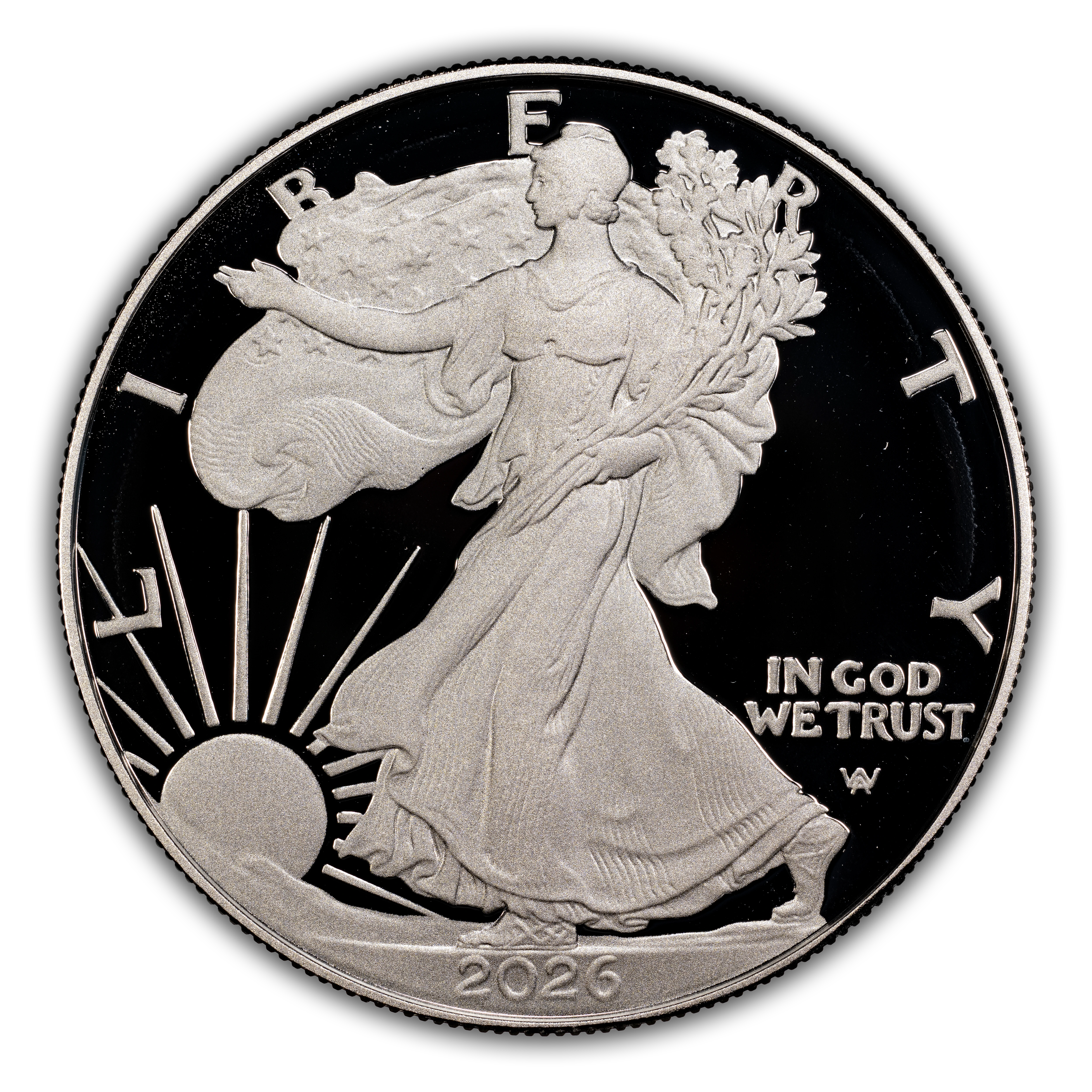 2026-P $1  Silver Eagle PR DCAM thumbnail 3