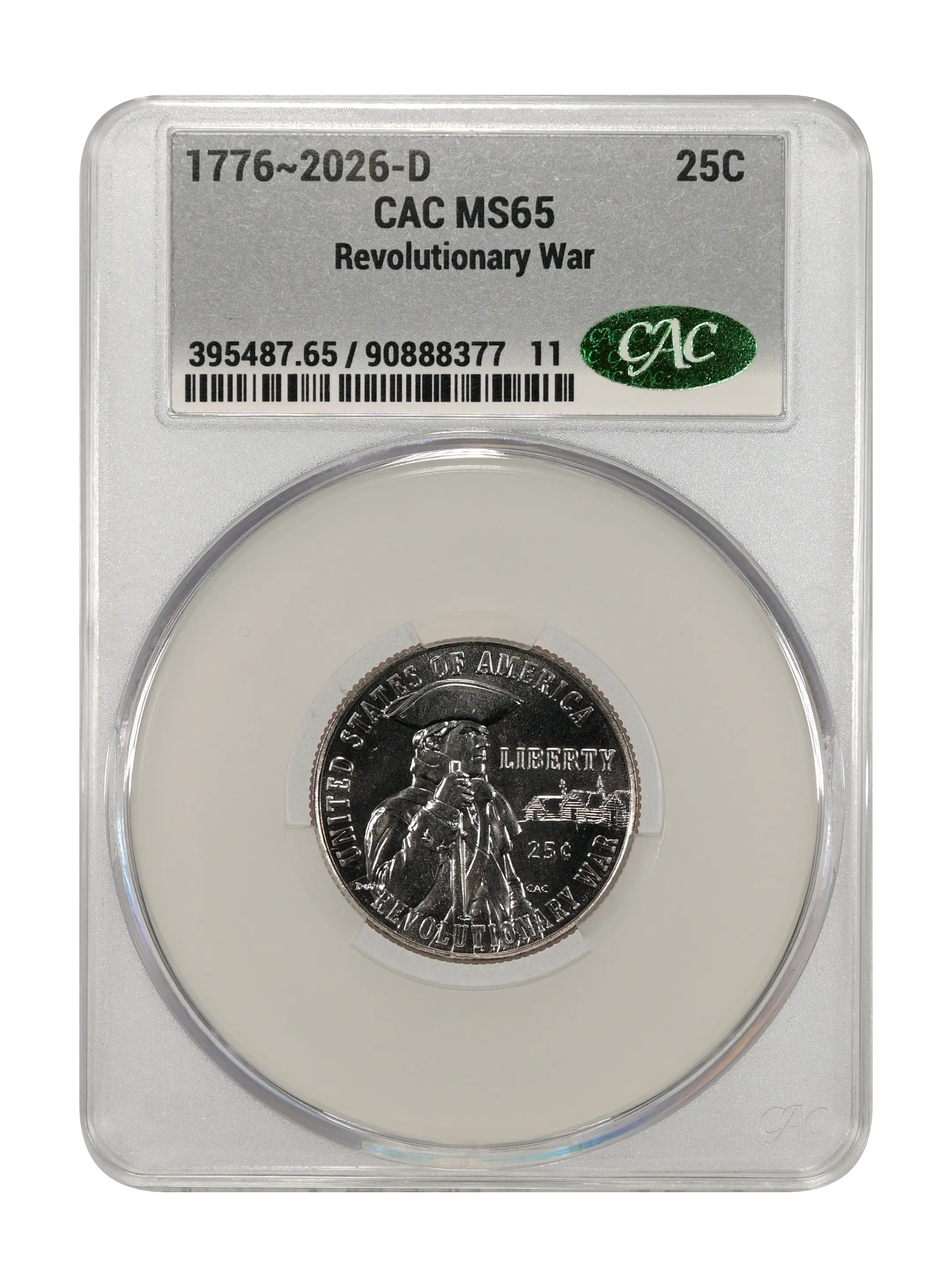 1776~2026-D 25c Revolutionary War MS thumbnail 11