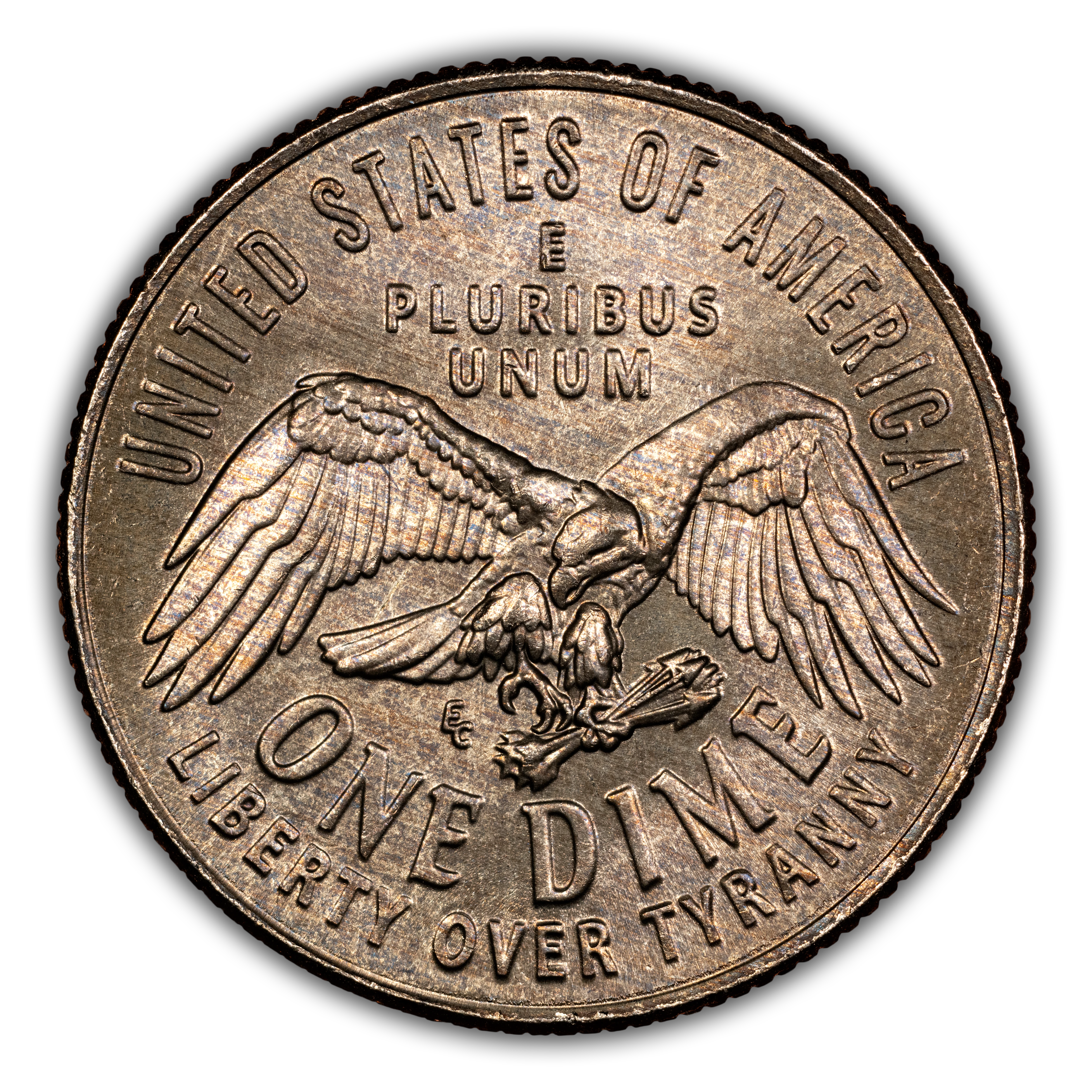 1776~2026-D 10c Emerging Liberty MS thumbnail 14