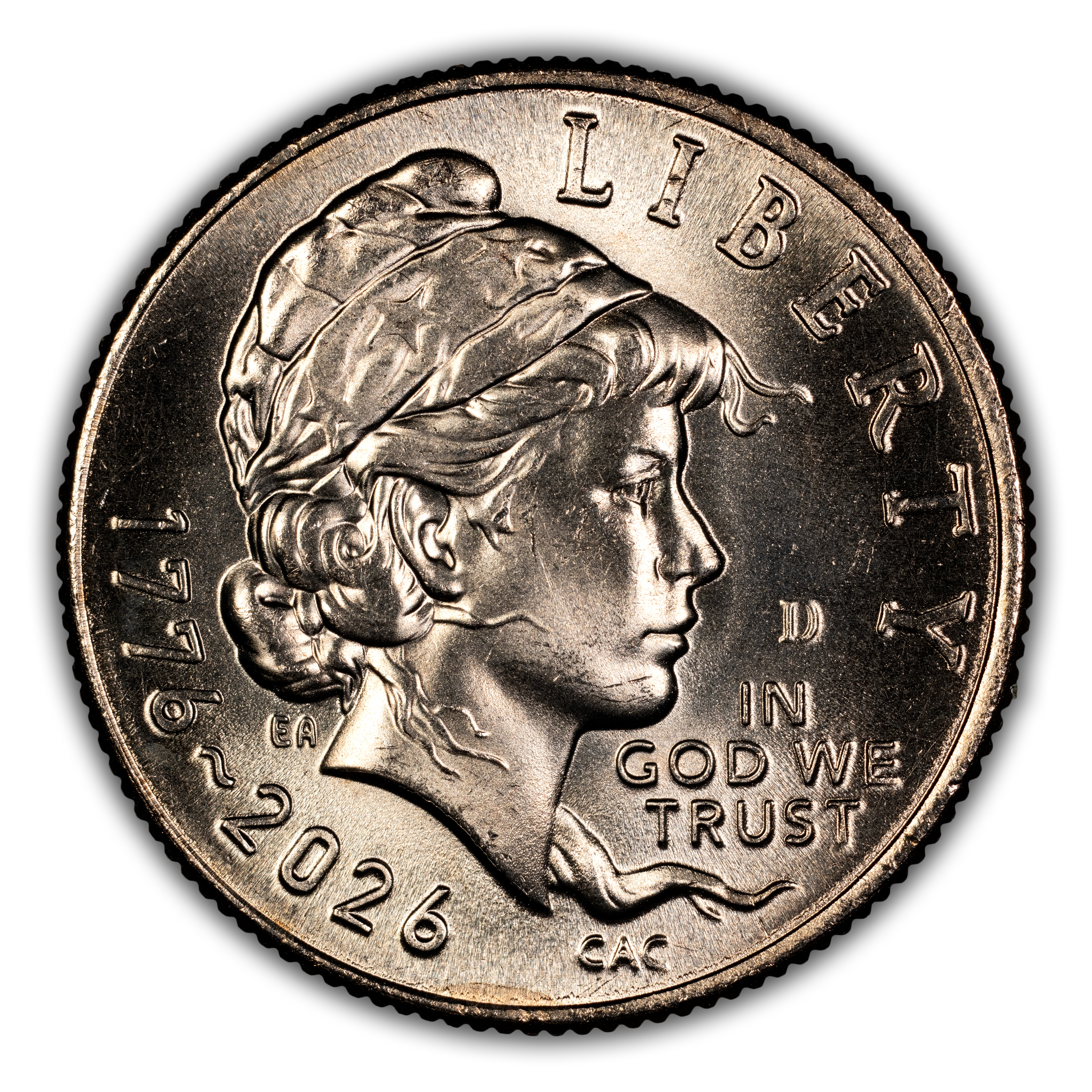 1776~2026-D 10c Emerging Liberty MS thumbnail 7