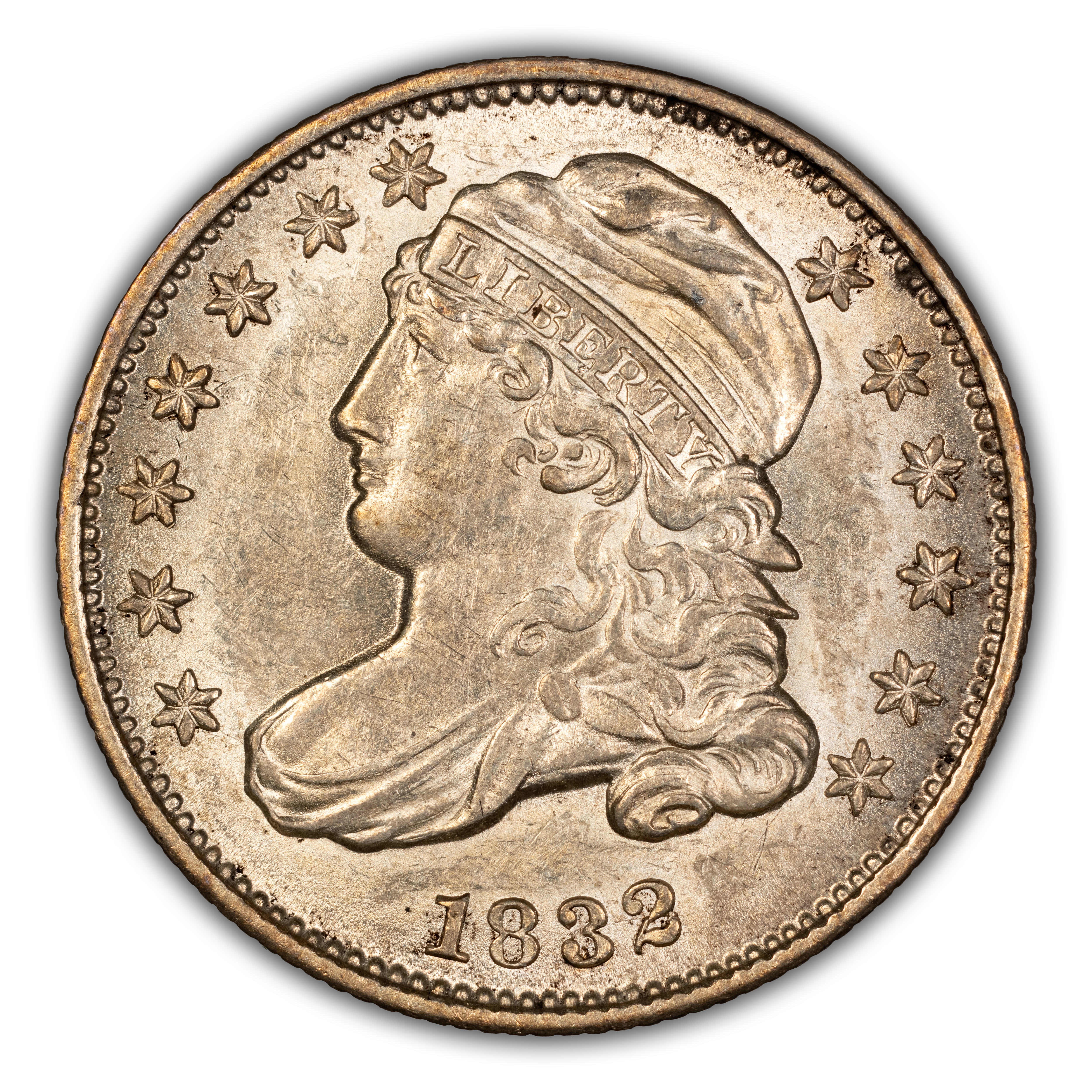 1832 10c JR-6 MS