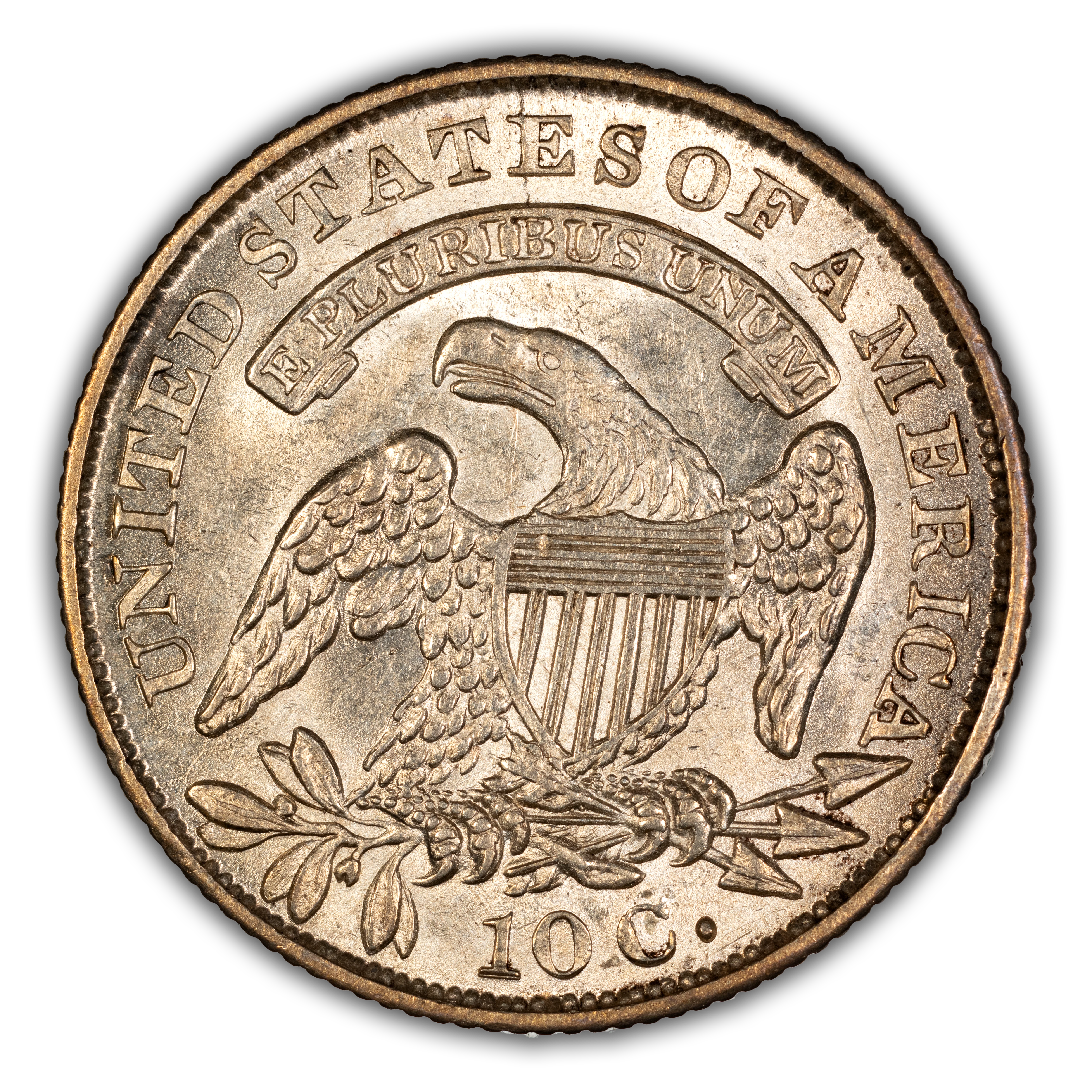 1832 10c JR-6 MS thumbnail 3