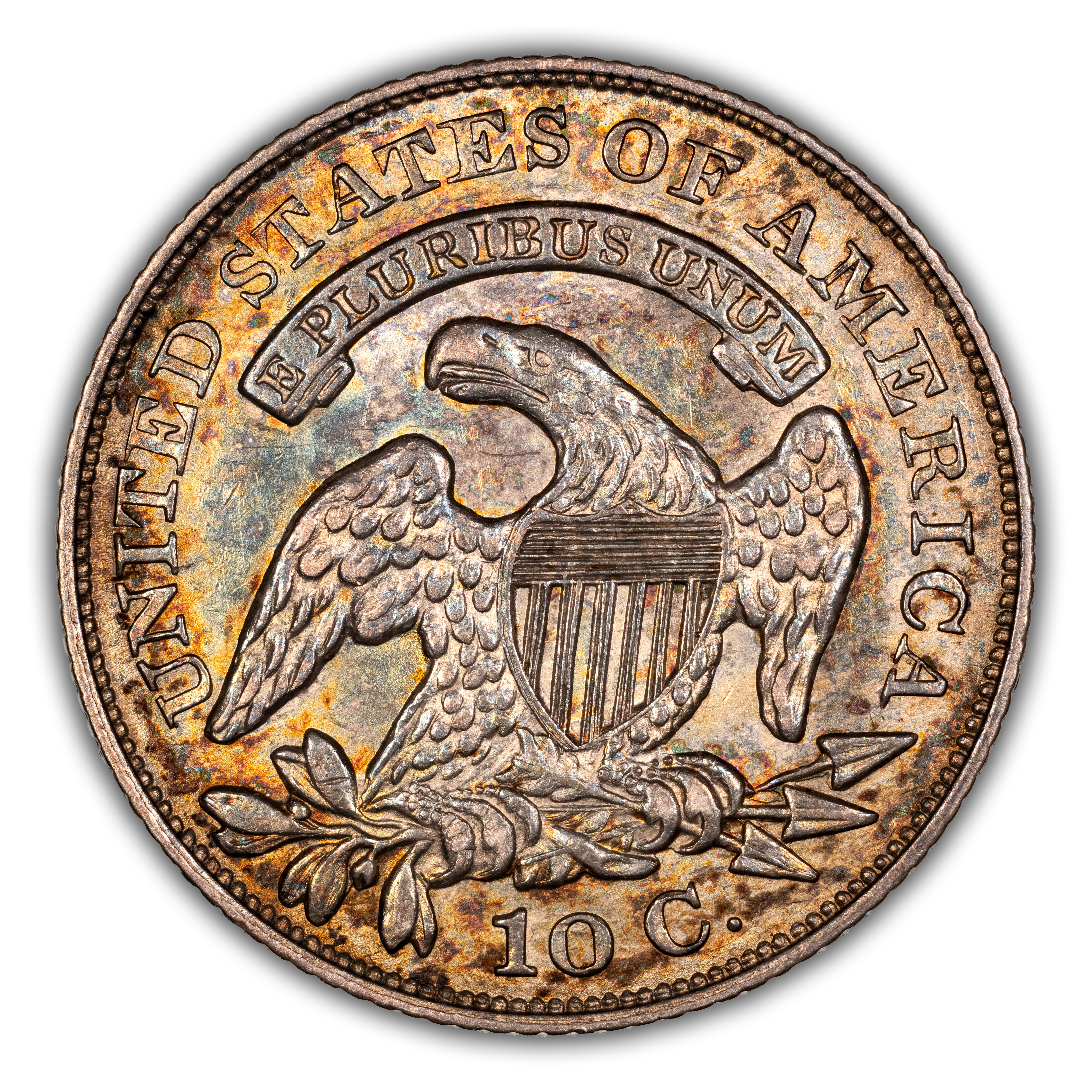 1829 10c Small 10C, JR-7 MS thumbnail 8