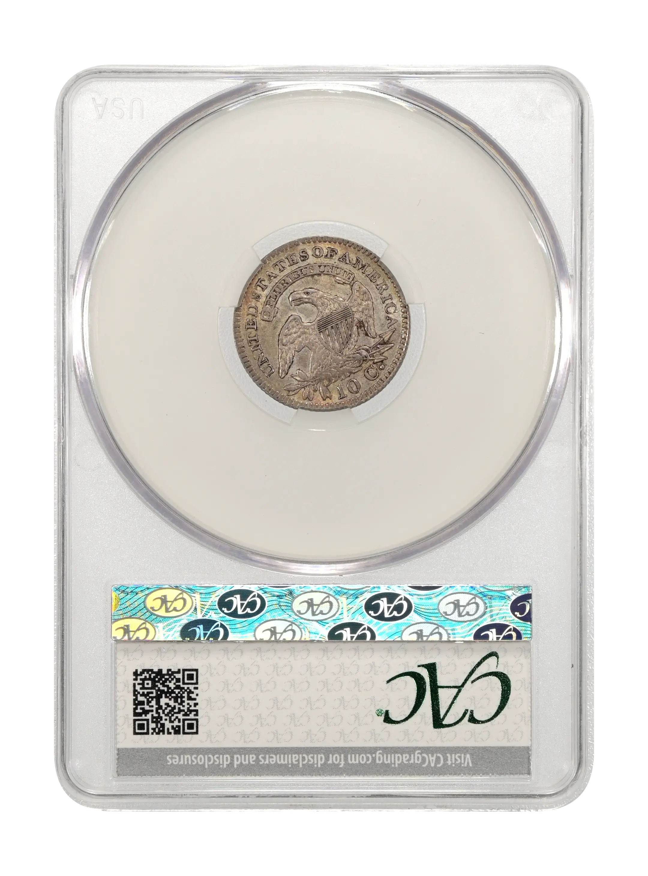 1821 10c Large Date, JR-5 MS thumbnail 14