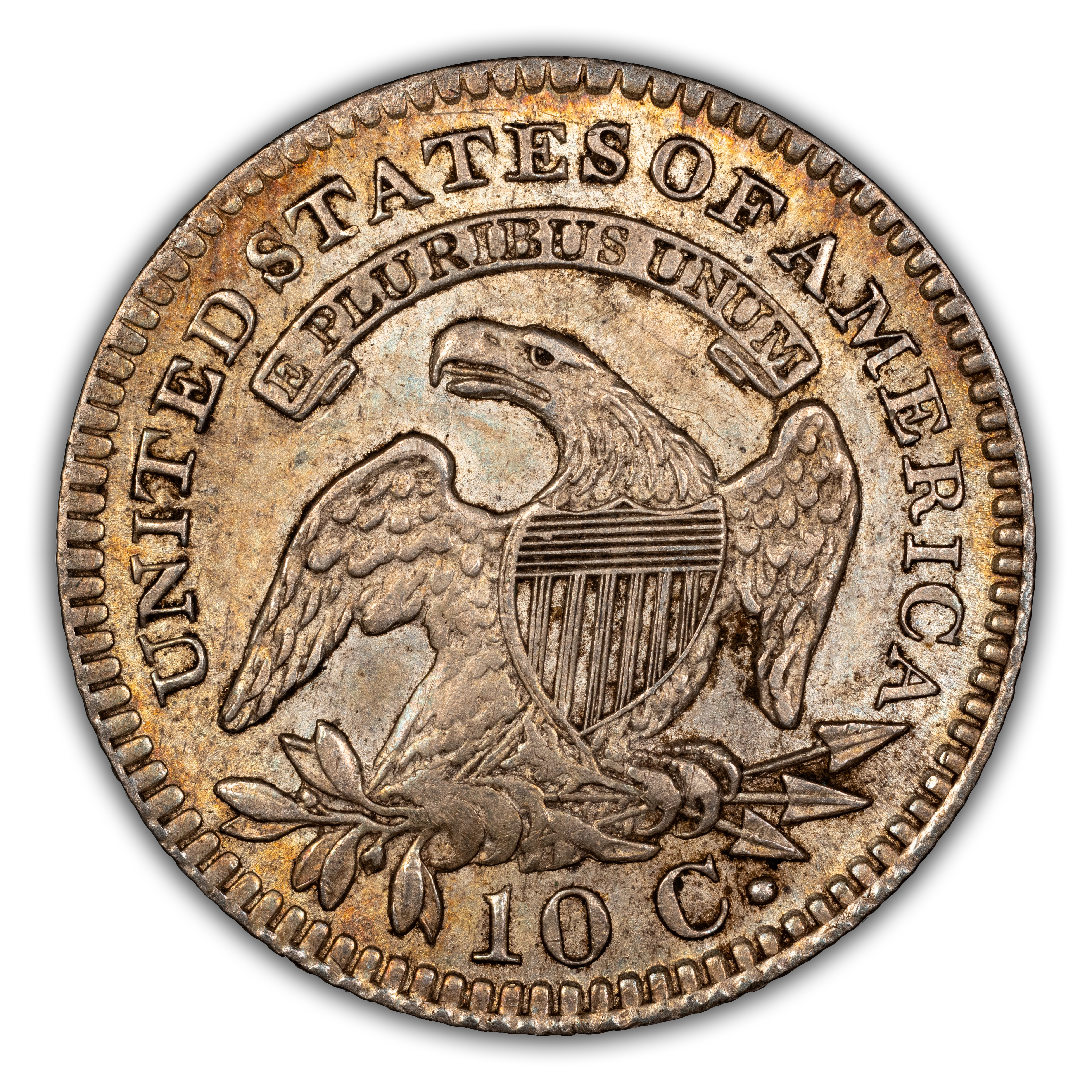 1821 10c Large Date, JR-5 MS thumbnail 7