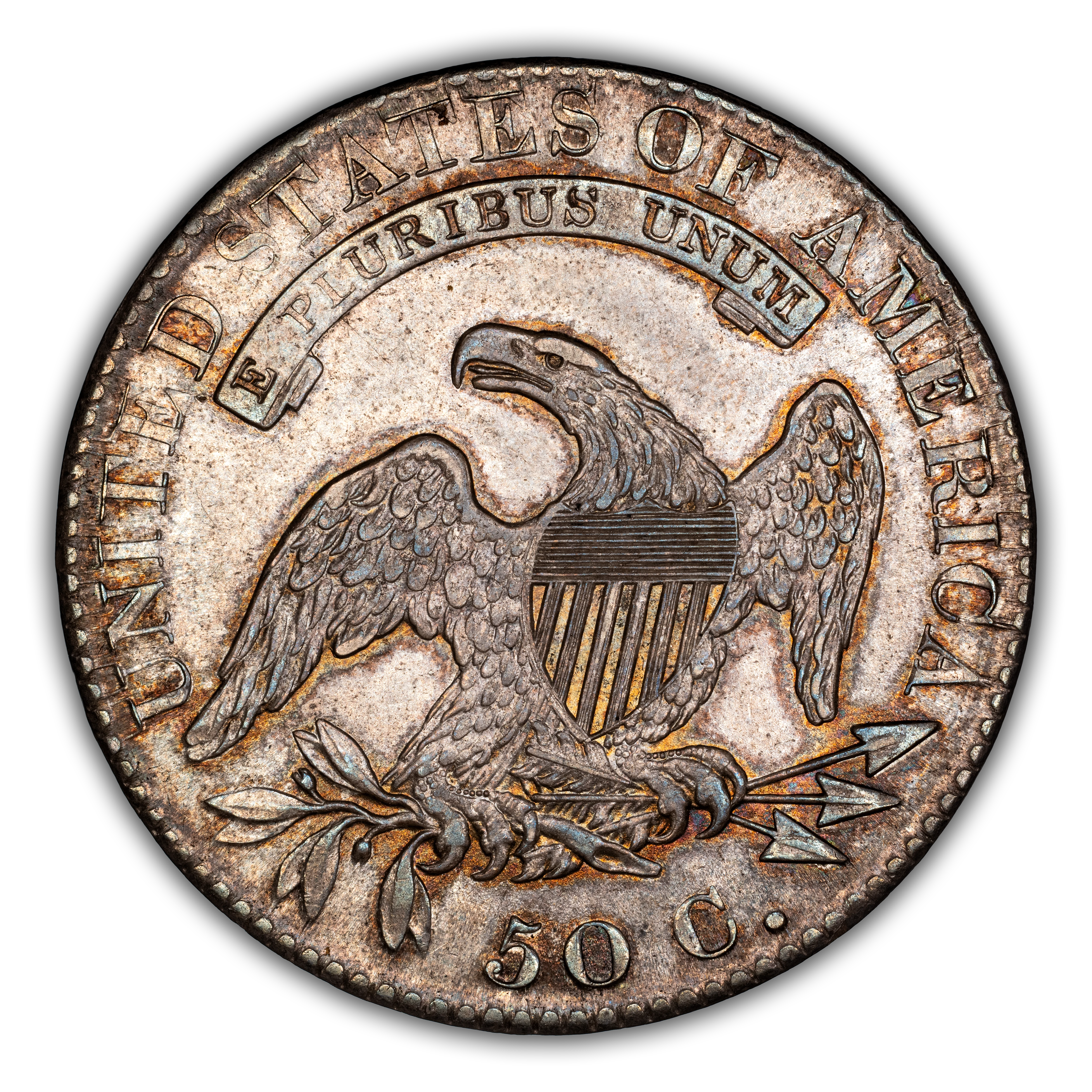 1819 50c O-108 MS thumbnail 3