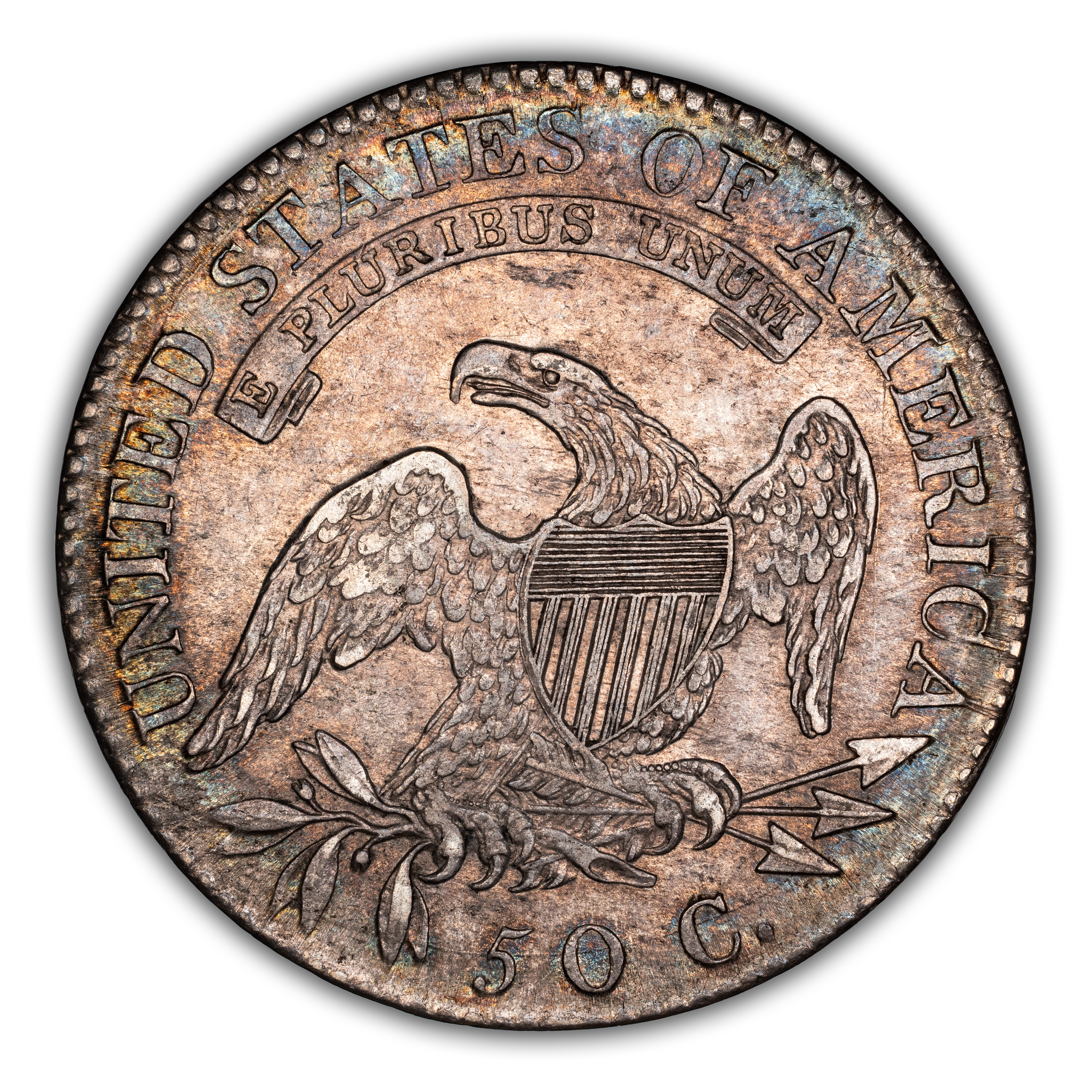 1819/8 50c Small 9, O-101 MS thumbnail 10