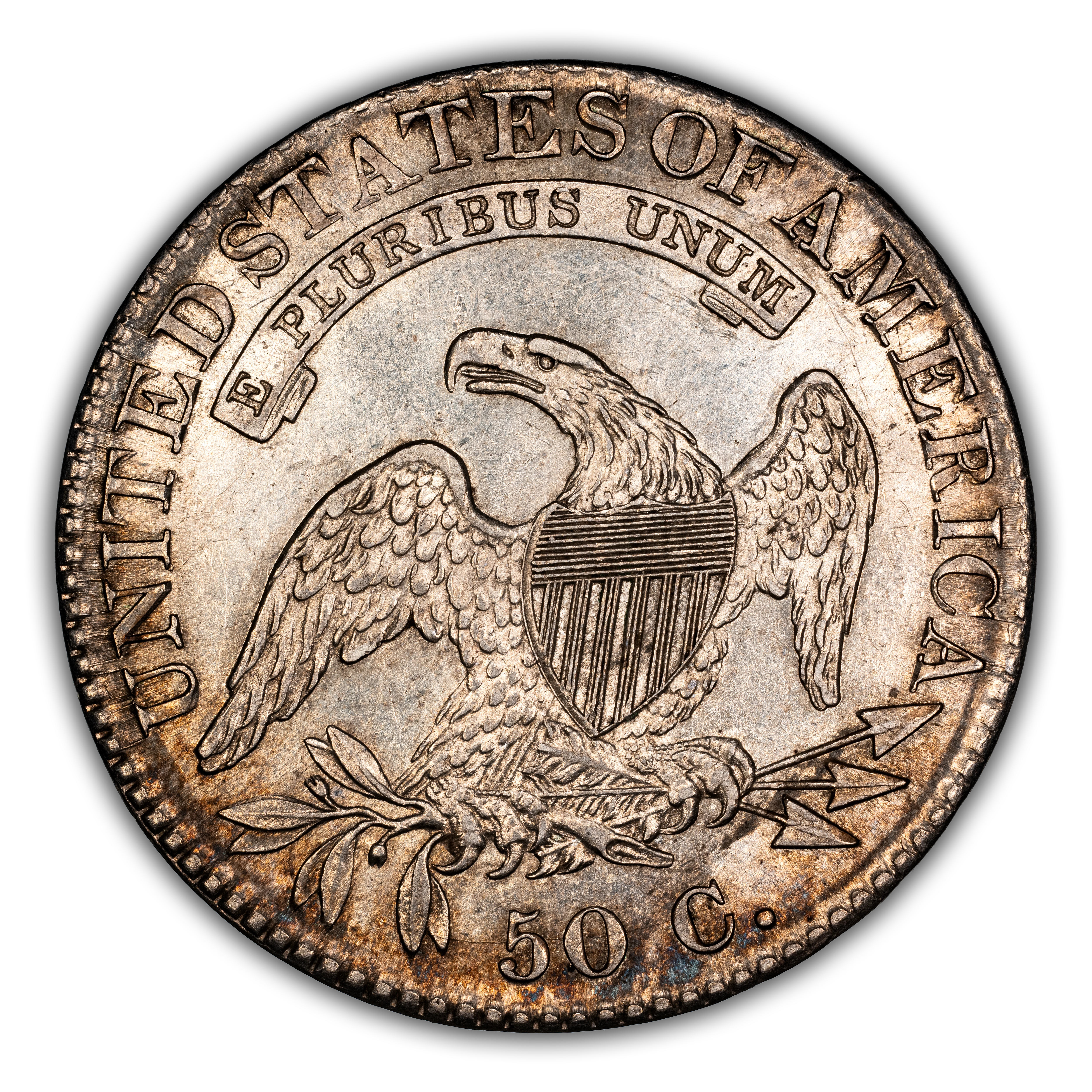 1822/1 50c Overdate, O-101 MS thumbnail 14