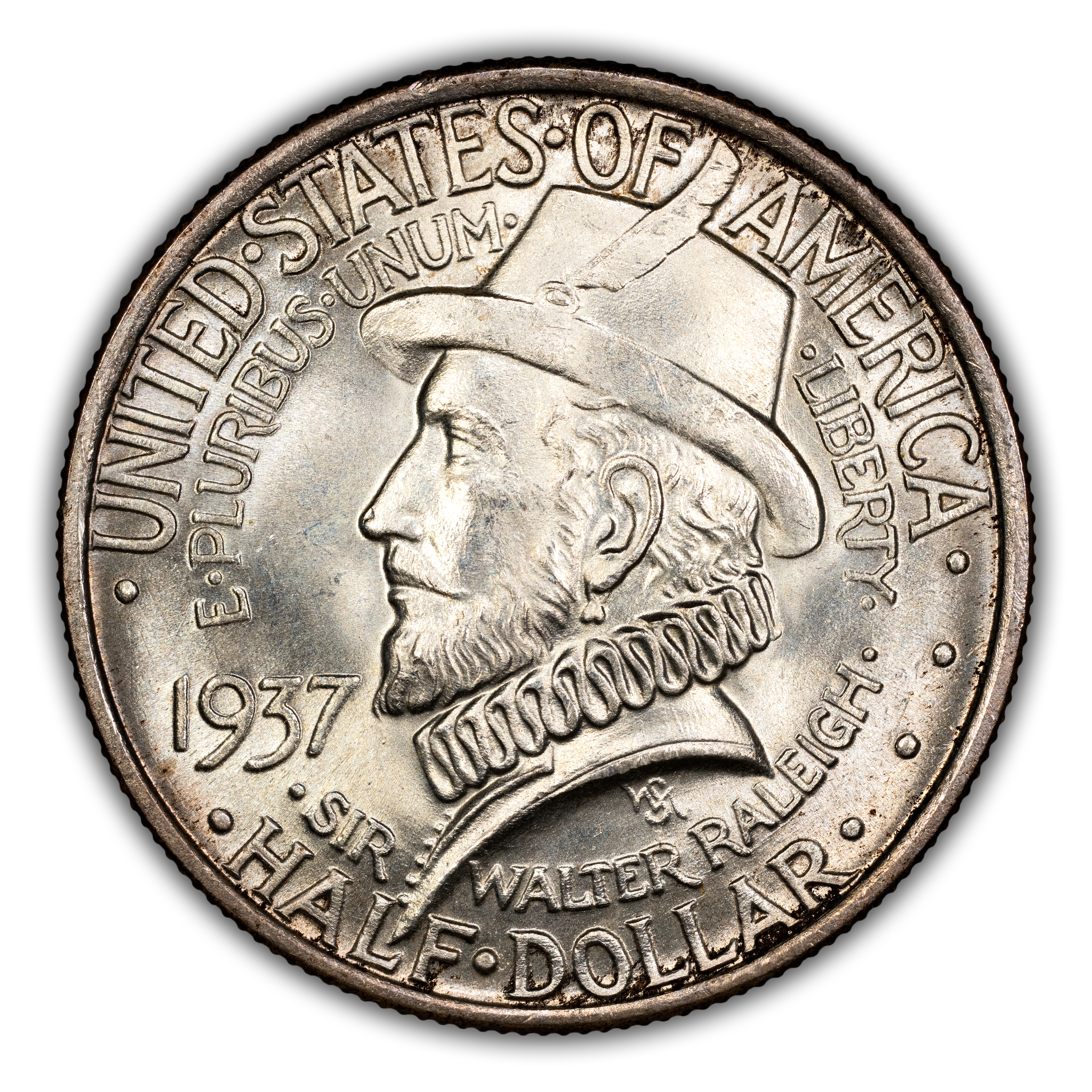1937 50c Roanoke Island MS thumbnail 3