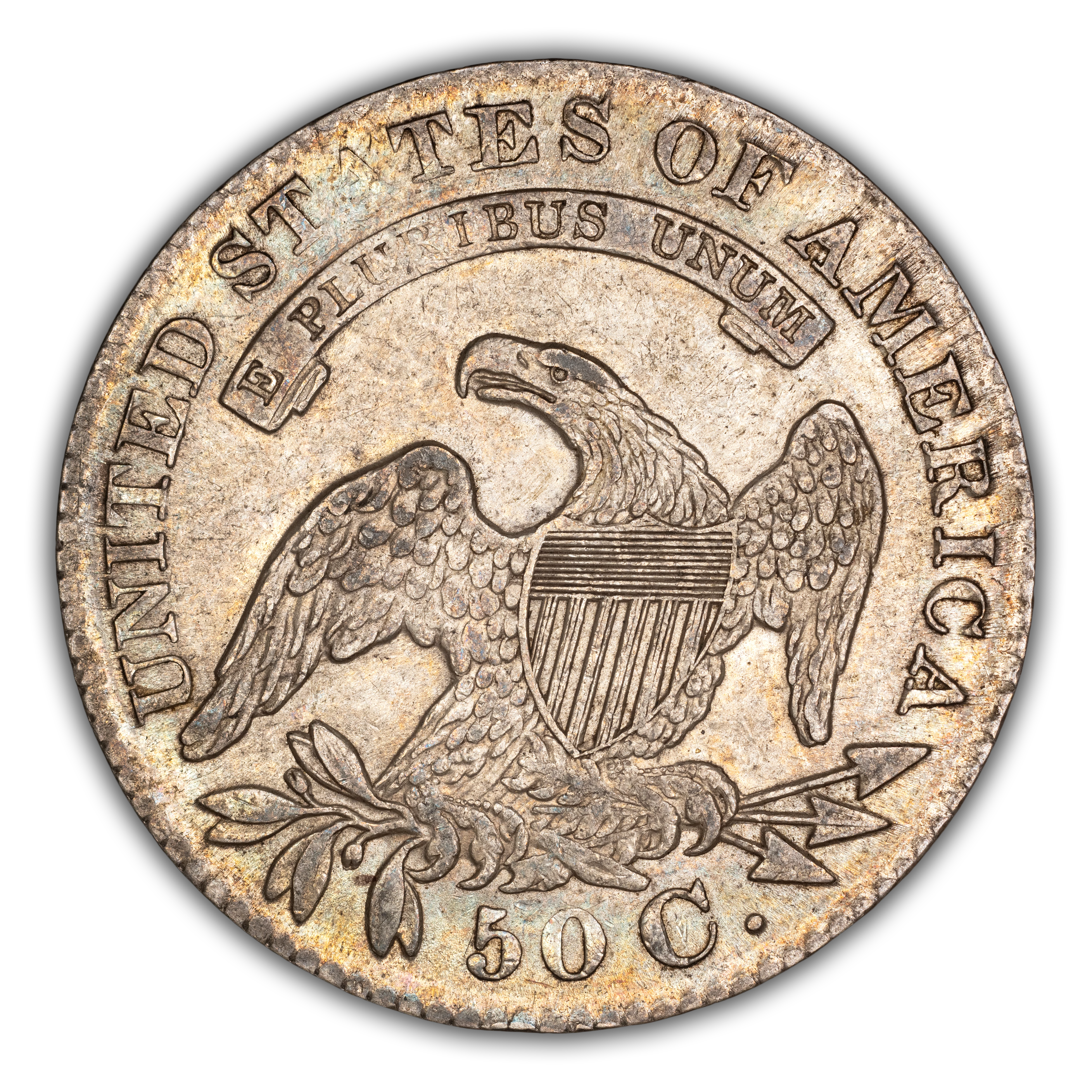 1829 50c Small Letters, O-117 MS thumbnail 5