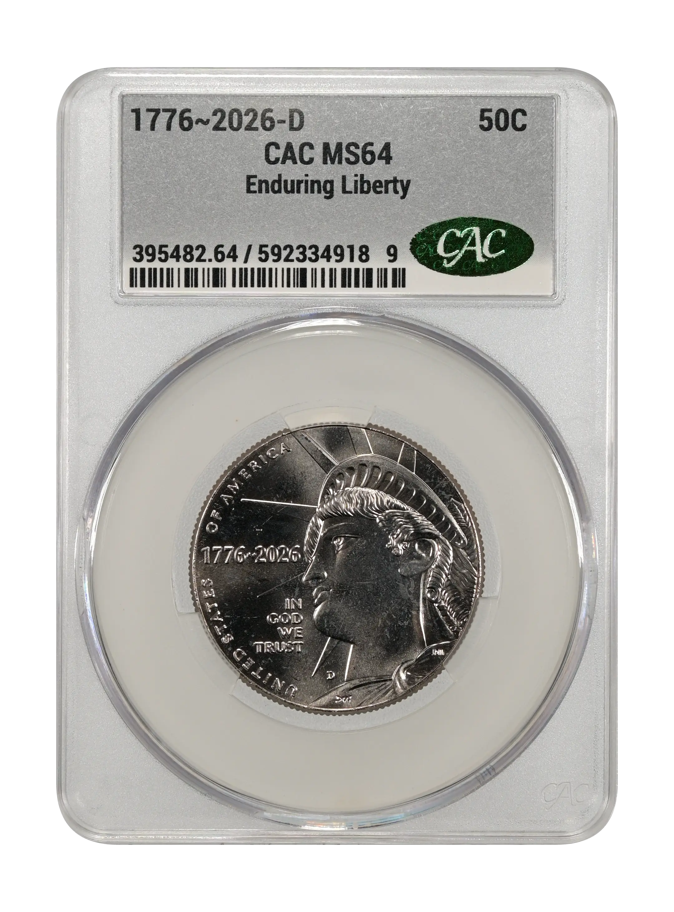 1776~2026-D 50c Enduring Liberty MS thumbnail 5