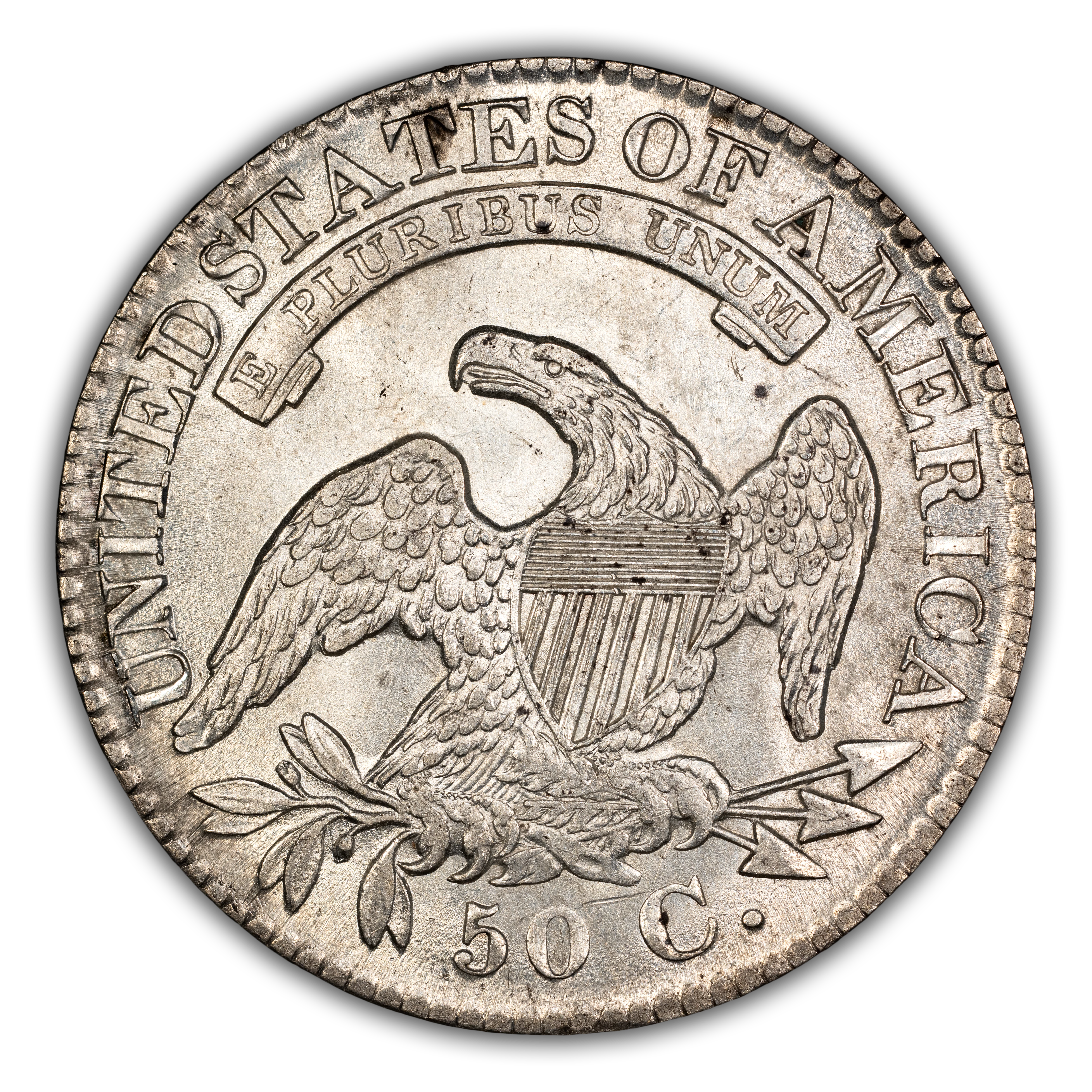 1827 50c Square Base 2, O-142 MS thumbnail 3