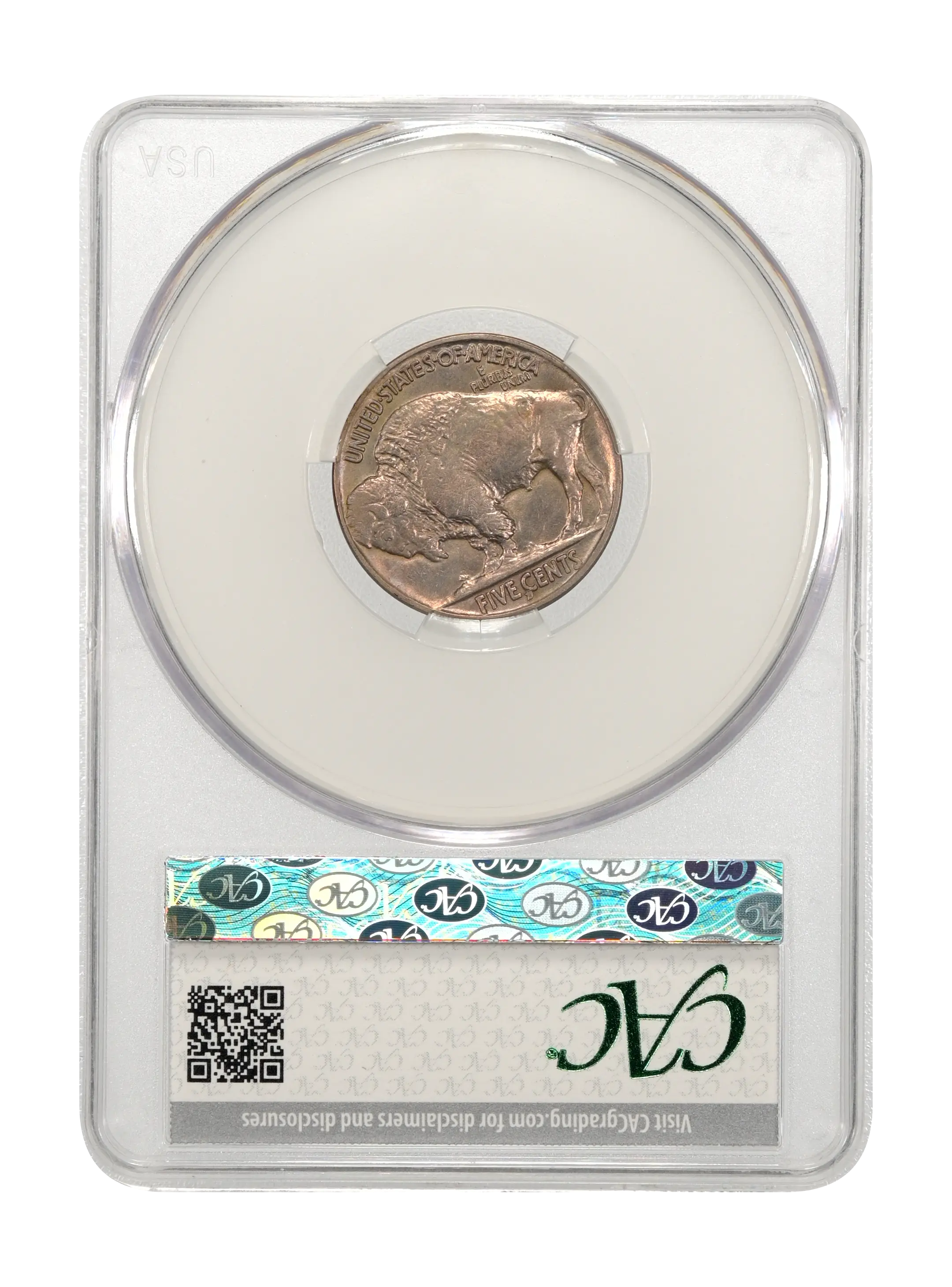 1915-D/D 5c Repunched Mintmark, FS-501 MS thumbnail 4