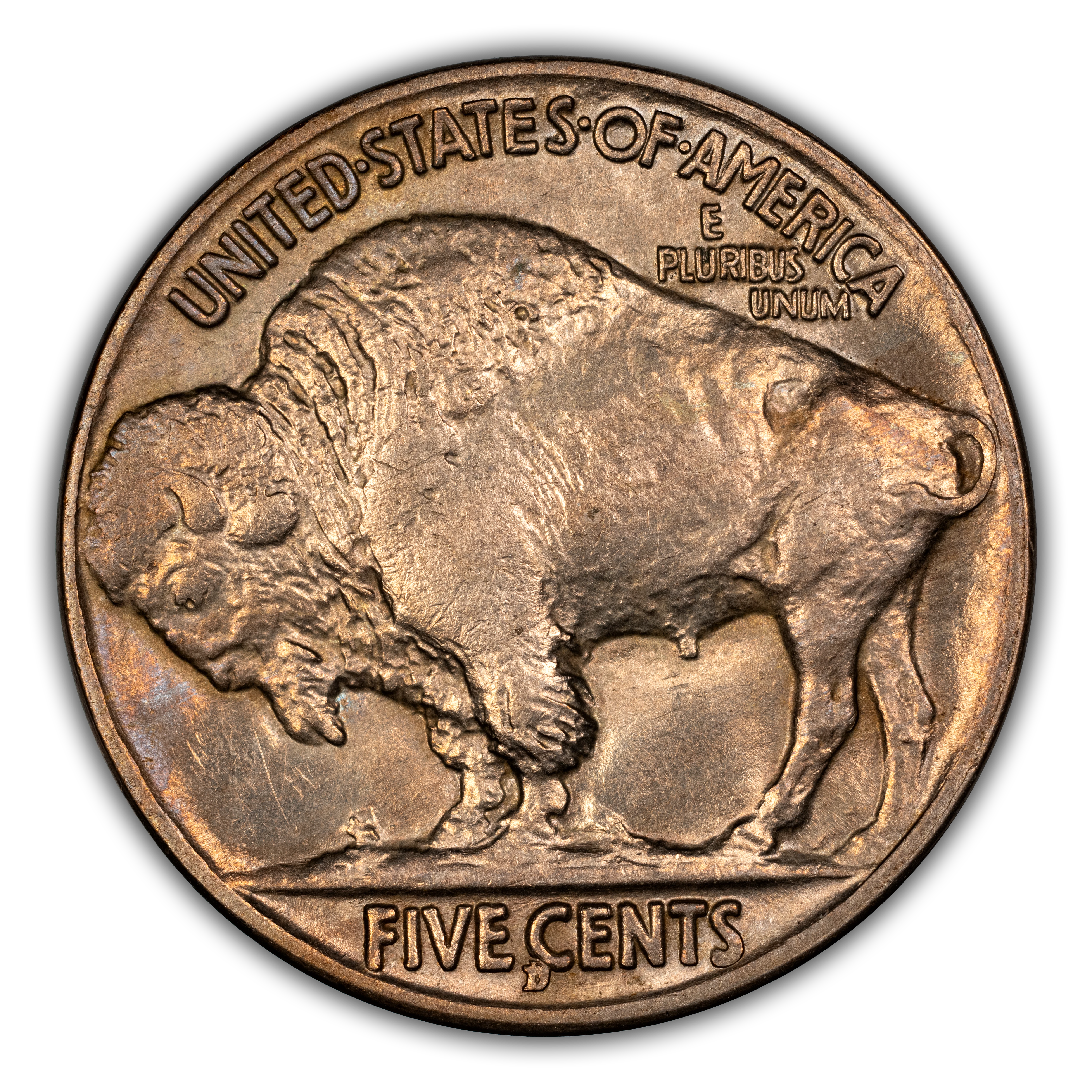 1915-D/D 5c Repunched Mintmark, FS-501 MS thumbnail 2