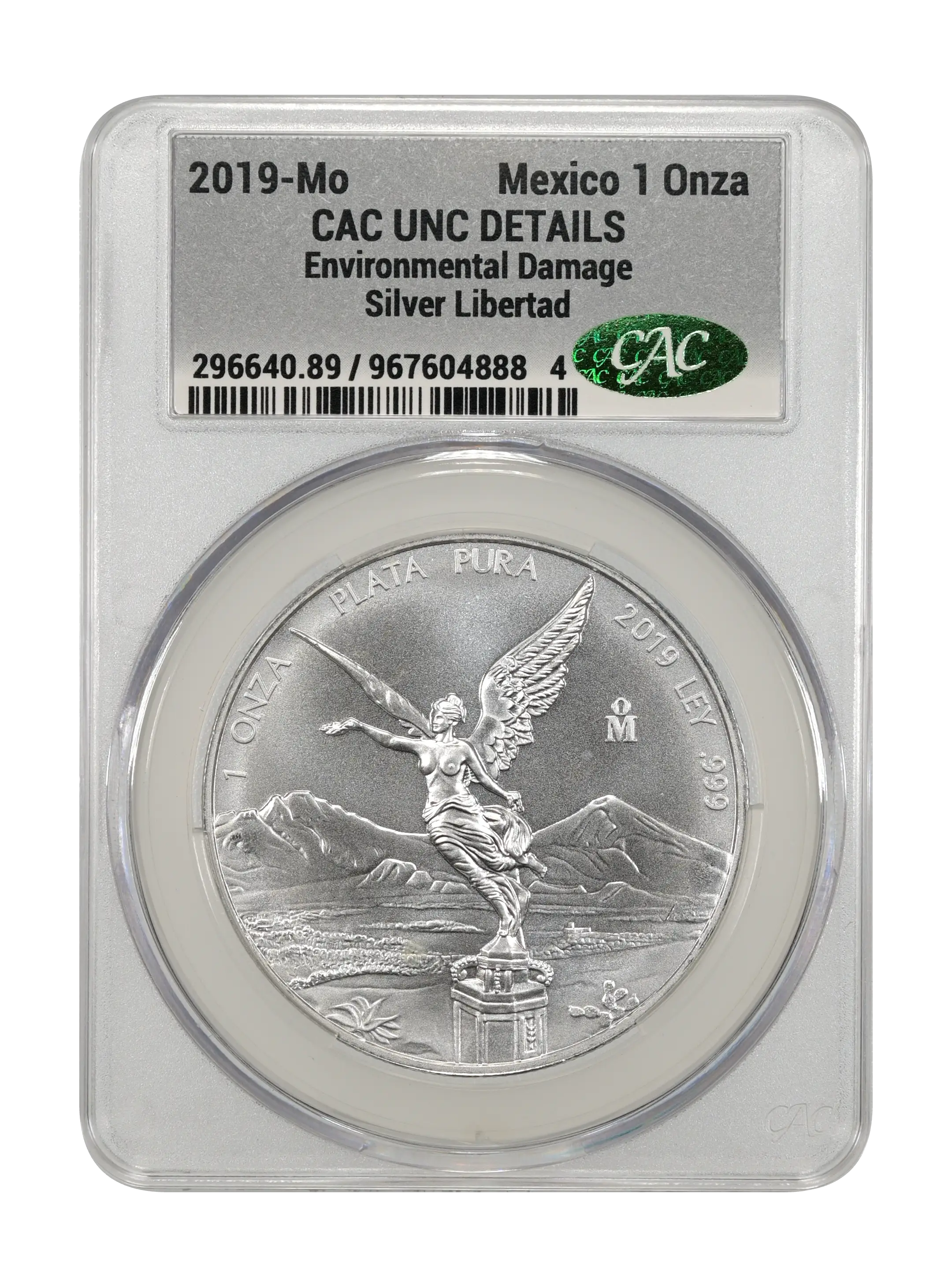 2019-Mo 1 Onza Libertad, Silver MS (KM-639) thumbnail 2