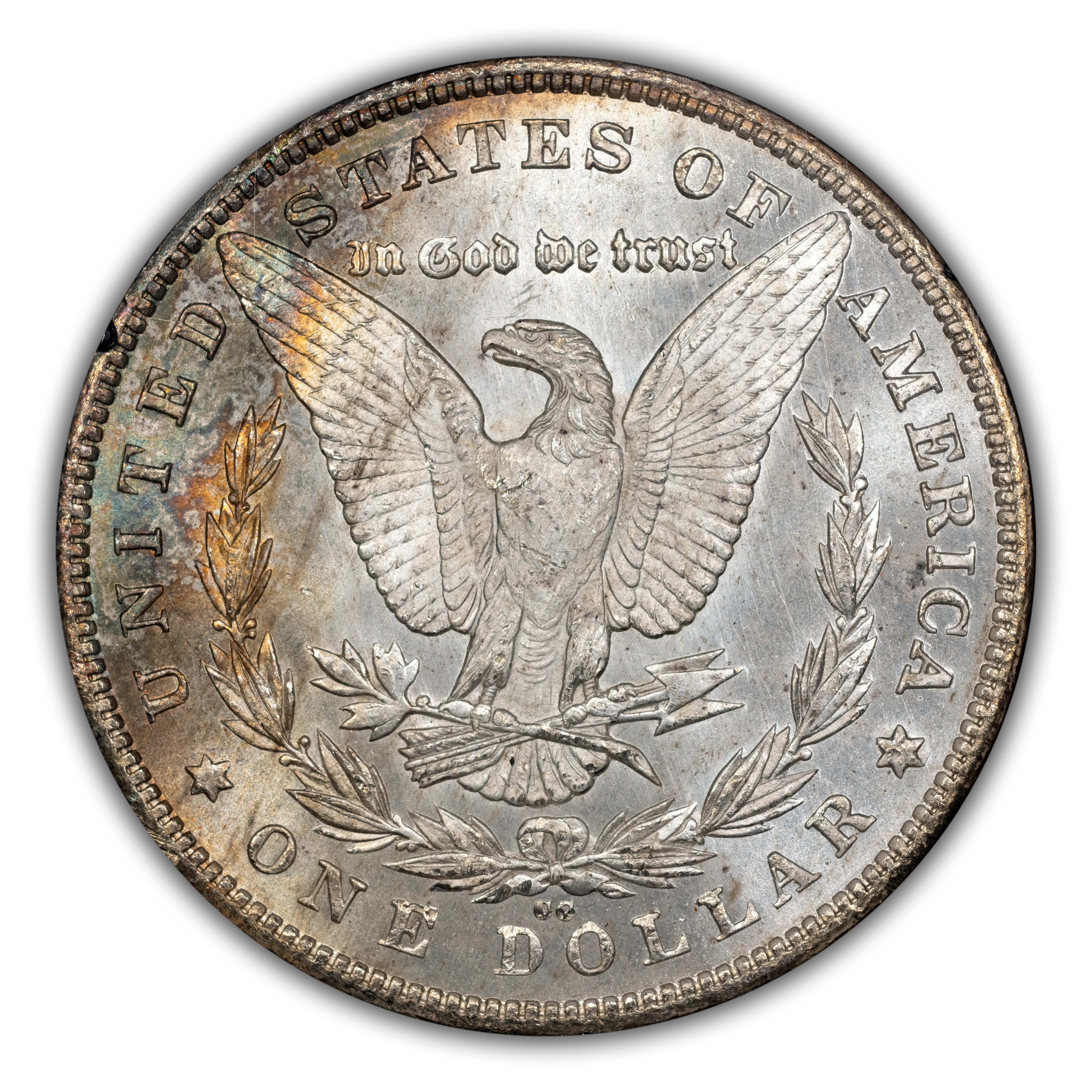 1880-CC $1  GSA Hoard, 8/7 Dash under 8, VAM-10 MS thumbnail 4