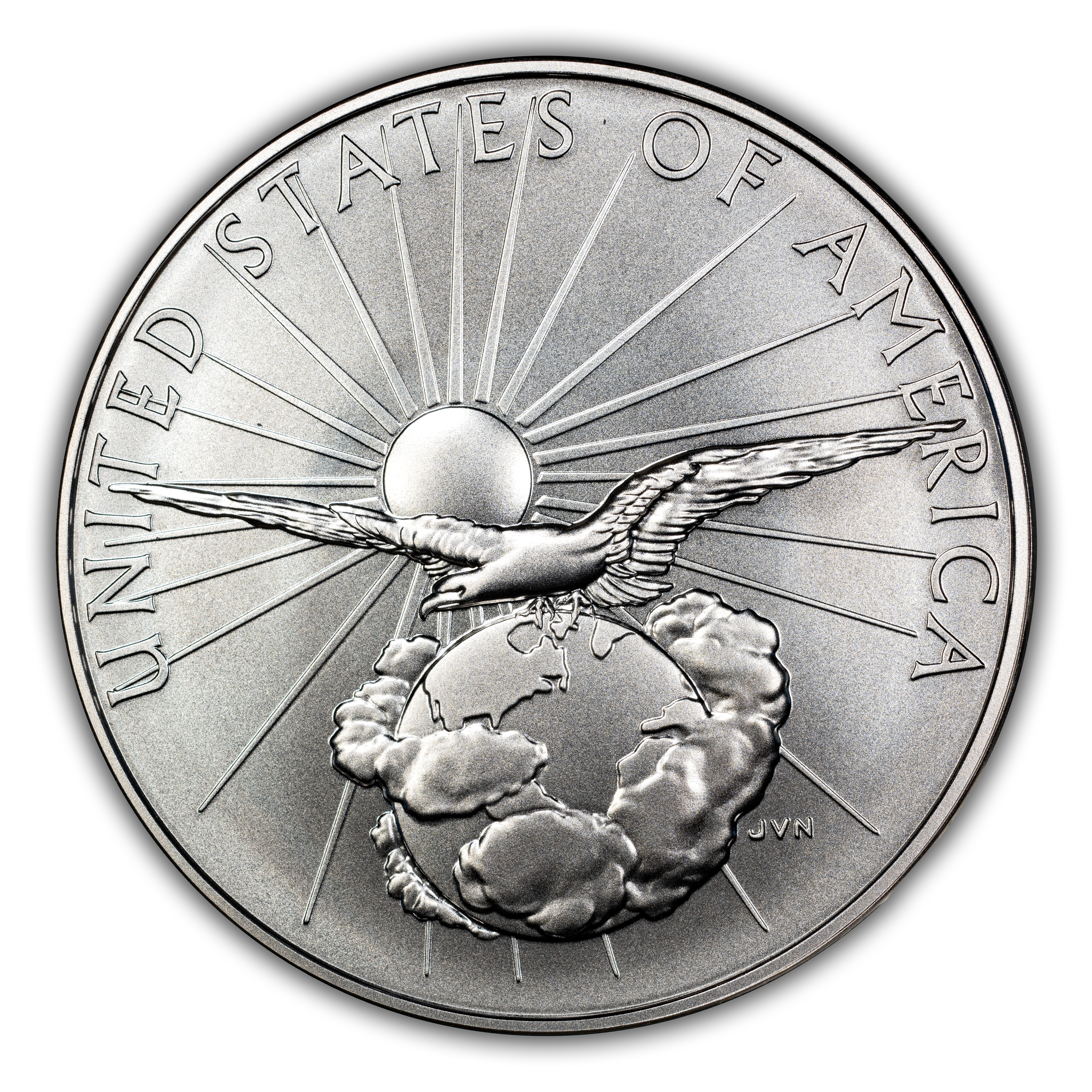 2026 Medal 1oz Silver, Bust Dollar MS thumbnail 8
