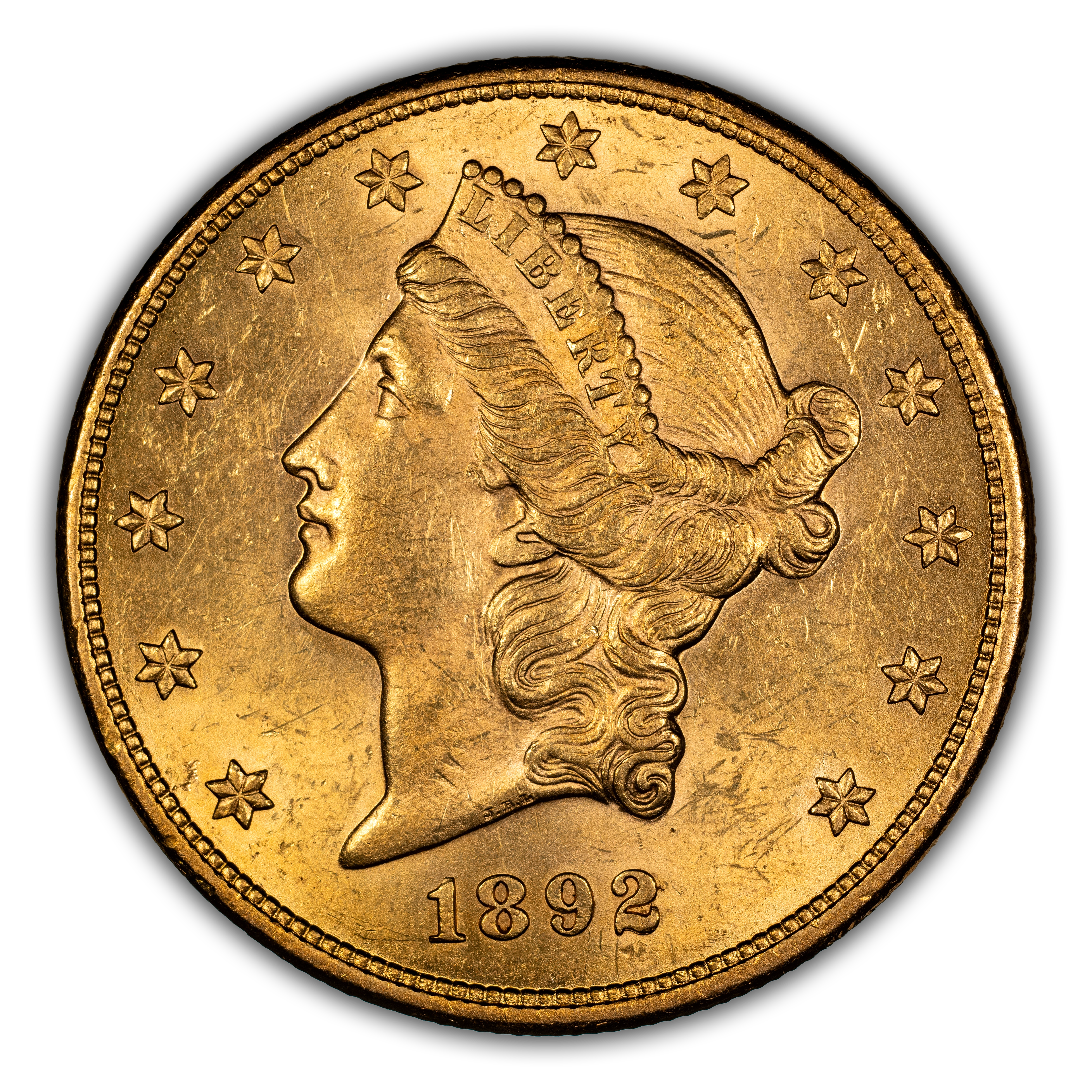 1892-CC $20  MS thumbnail 3