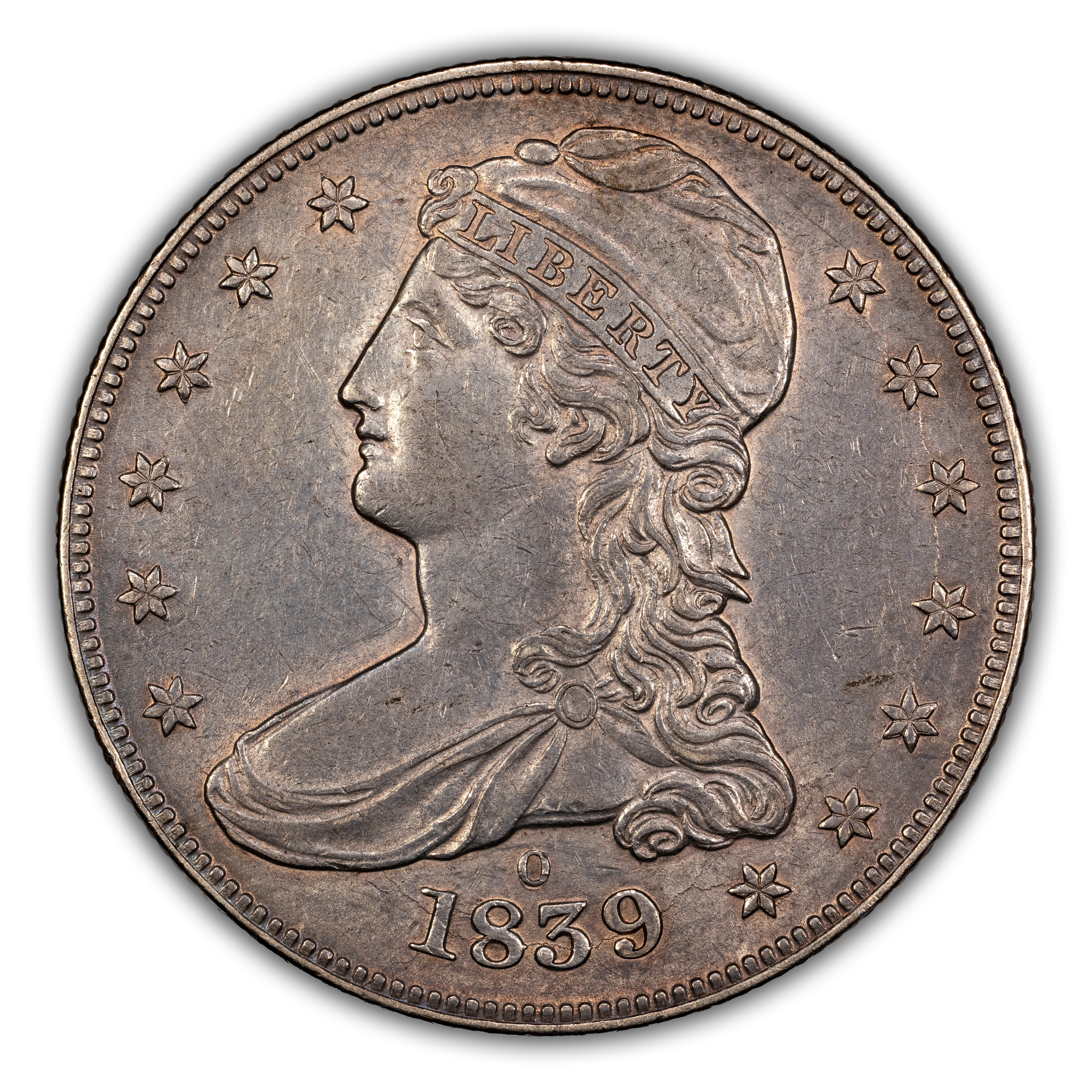 1839-O 50c Reeded Edge MS thumbnail 3
