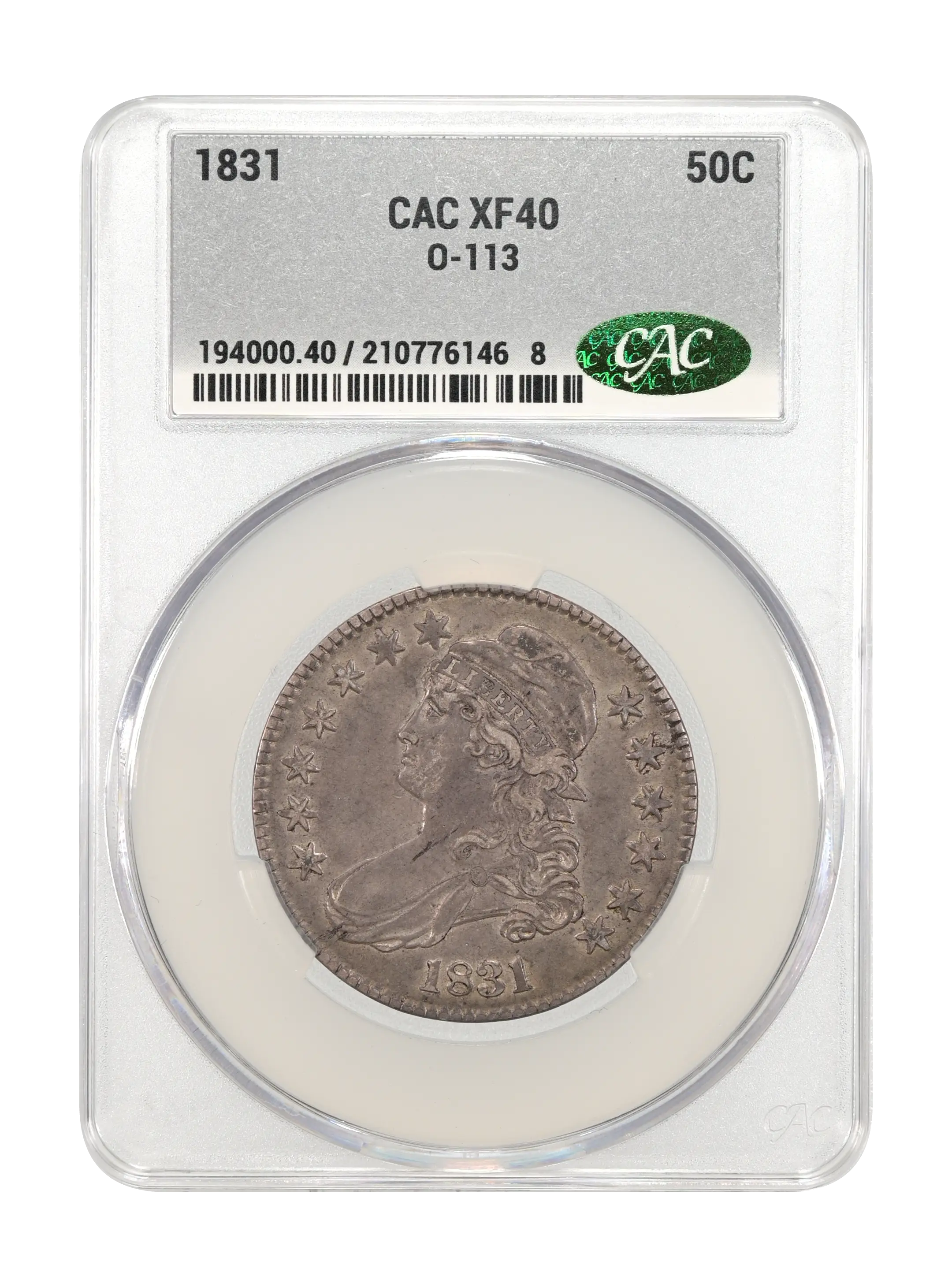 1831 50c O-113 MS thumbnail 5
