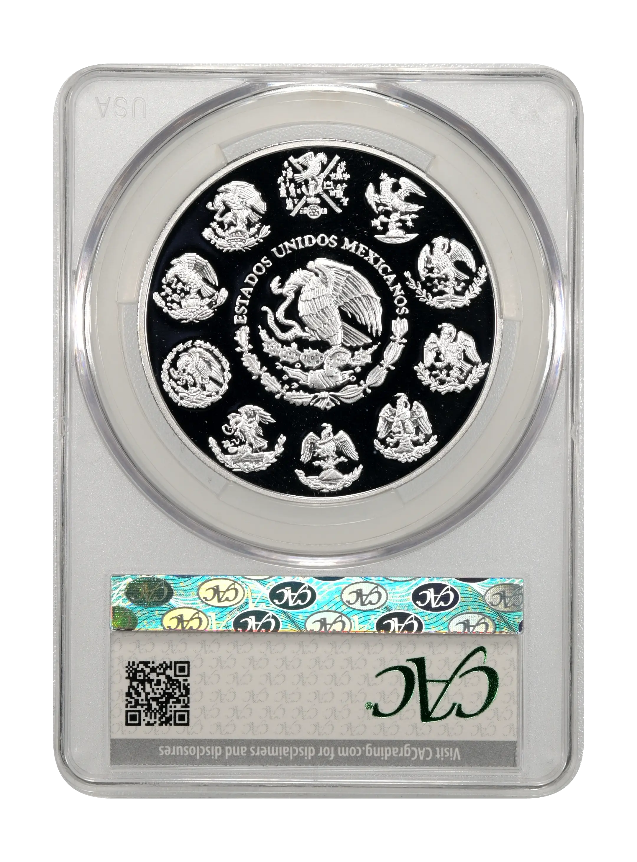 2020-Mo 1 Onza Libertad, Silver PR DCAM (KM-639) thumbnail 10