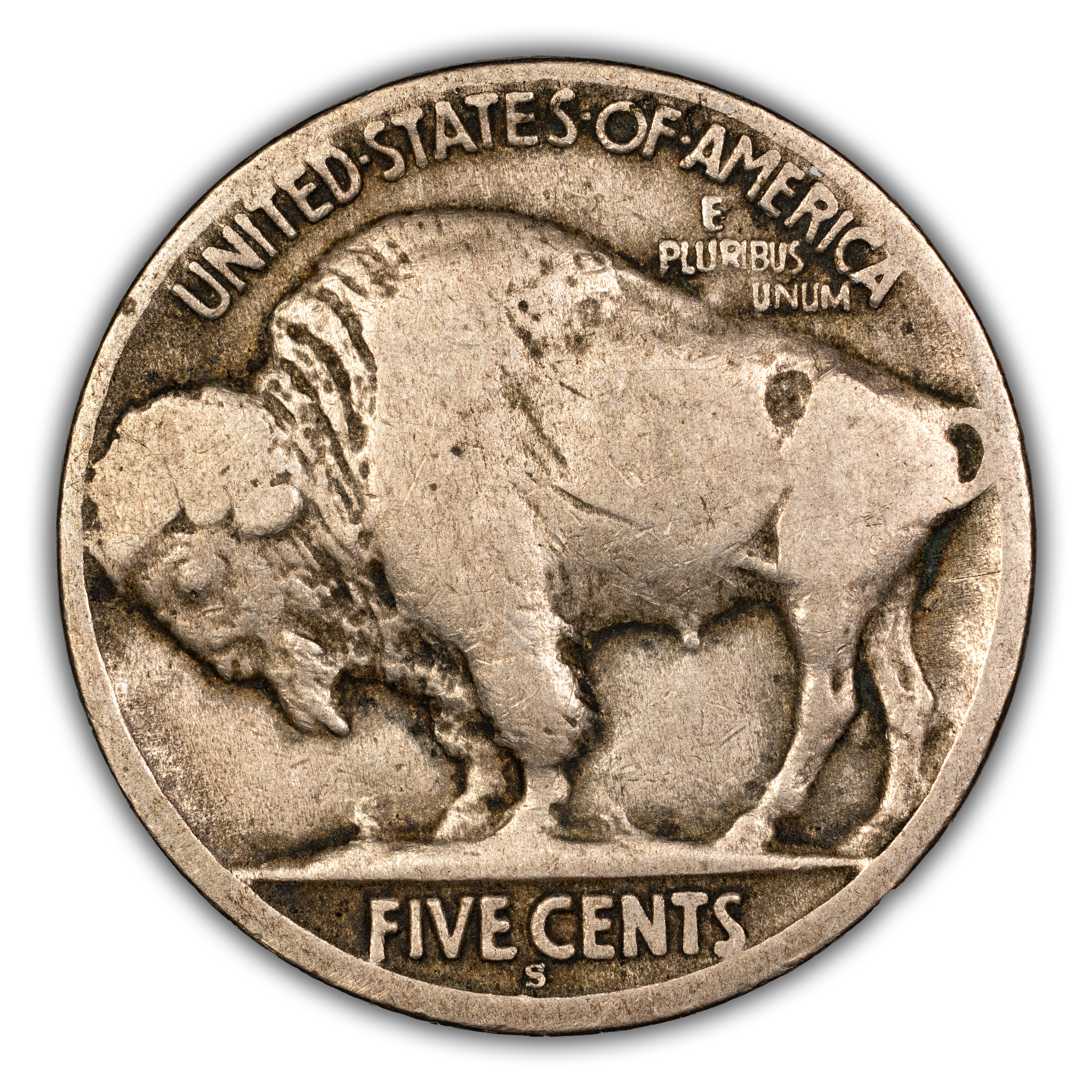 1918-S 5c 2 Feathers, FS-401 MS thumbnail 2