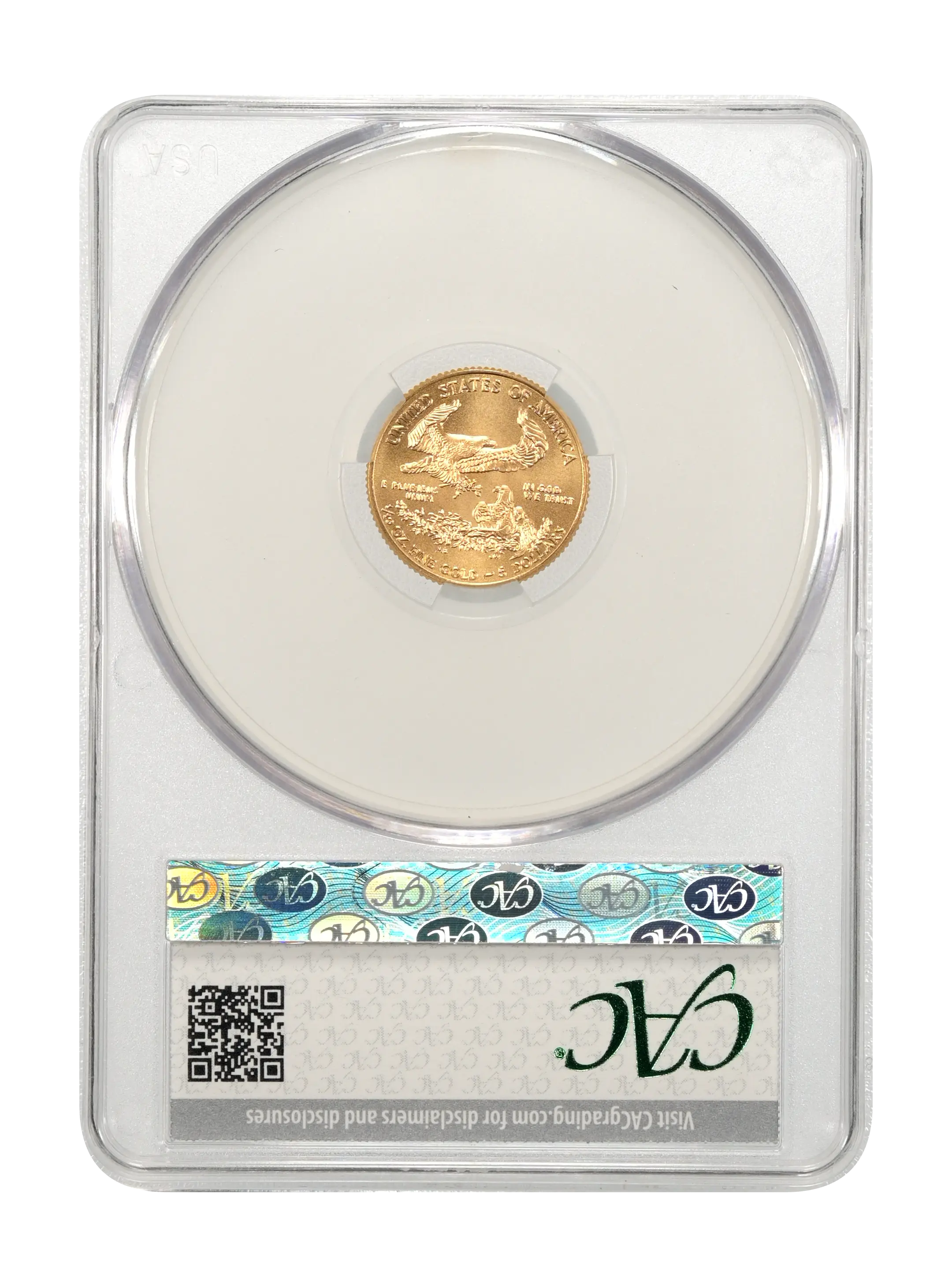 2011 $5  Gold Eagle, 25th Anniversary MS thumbnail 5