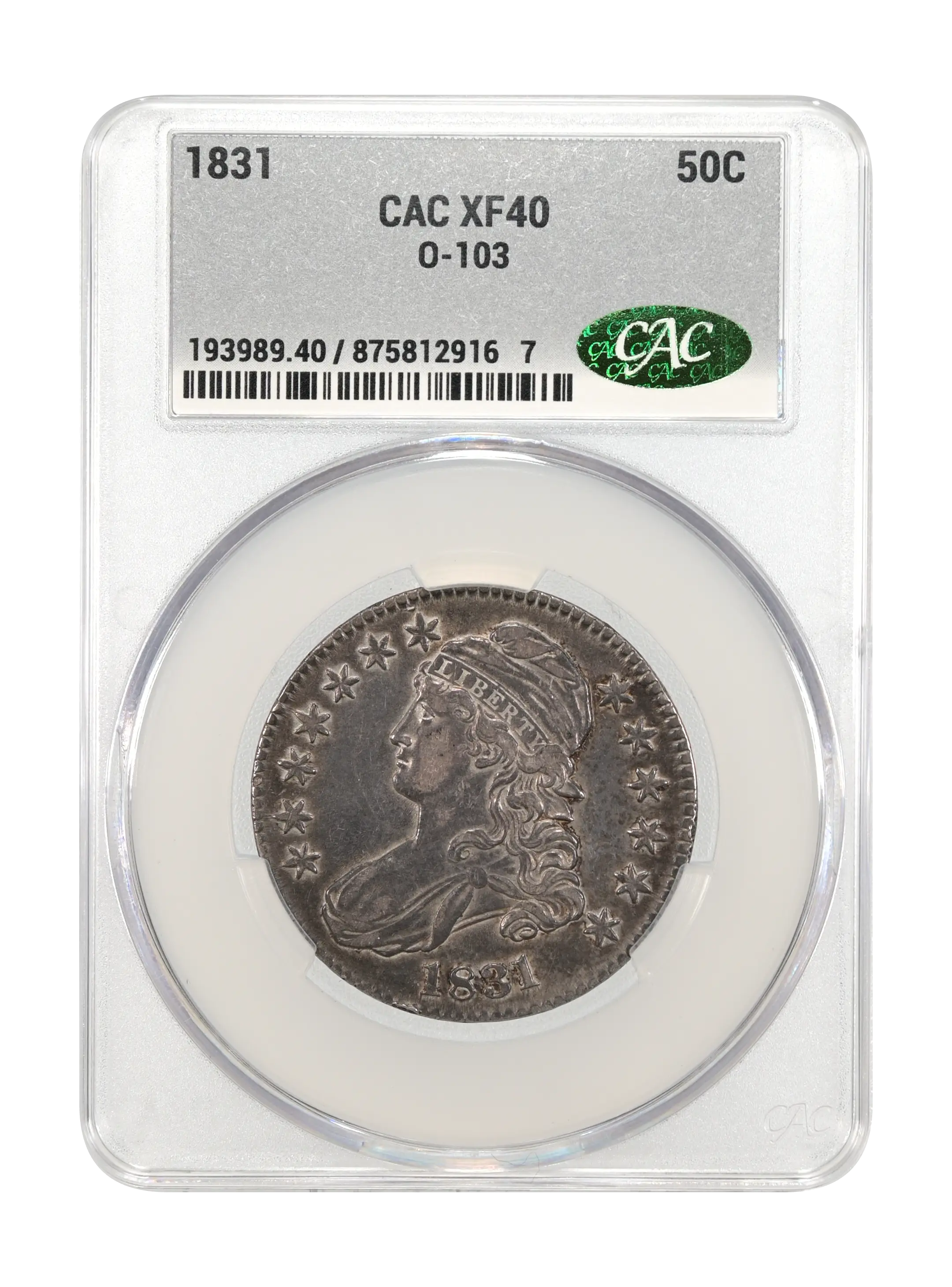 1831 50c O-103 MS thumbnail 17