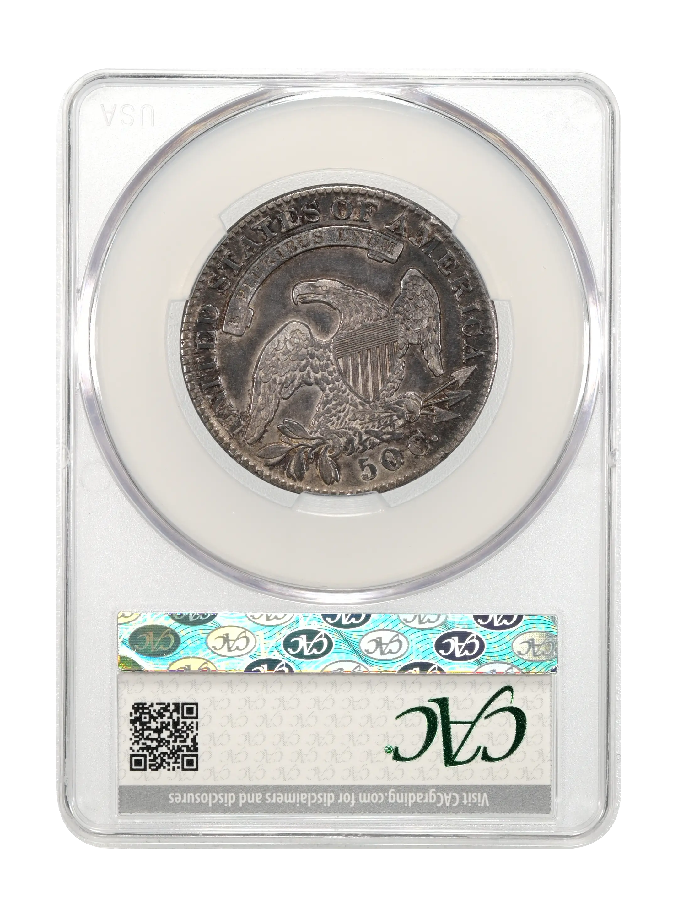 1831 50c O-103 VF30 CAC thumbnail 23
