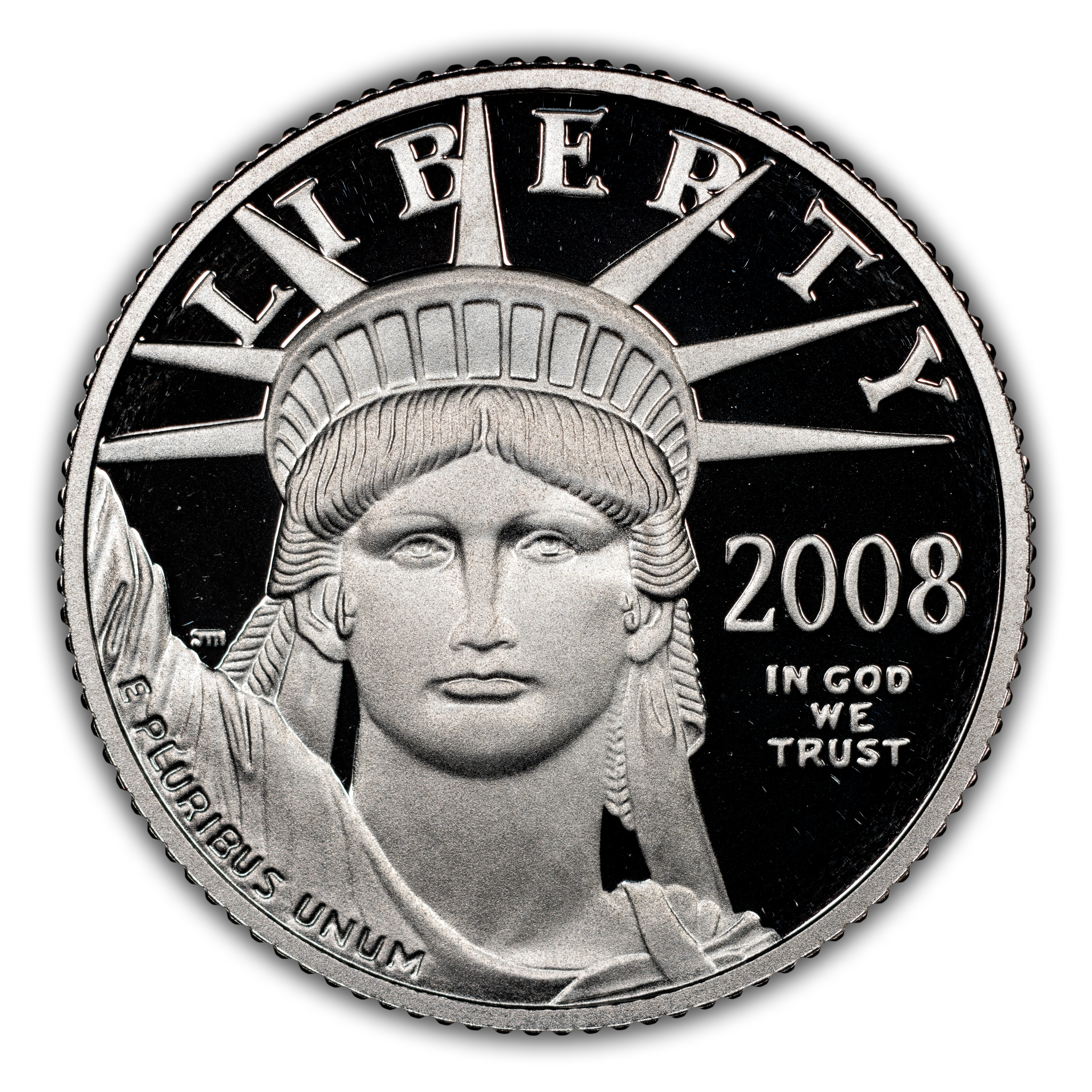 2008-W $10  Platinum Eagle PR DCAM thumbnail 3