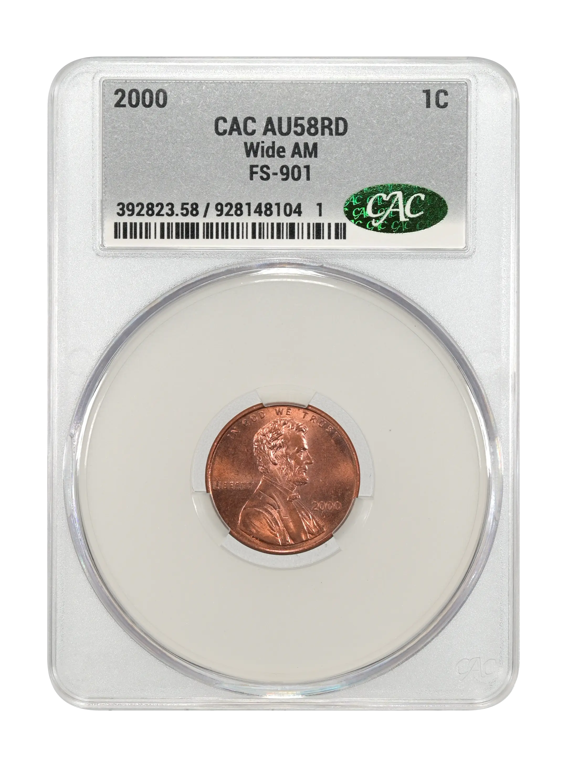 2000 1c Wide AM, FS-901 MS RD thumbnail 3