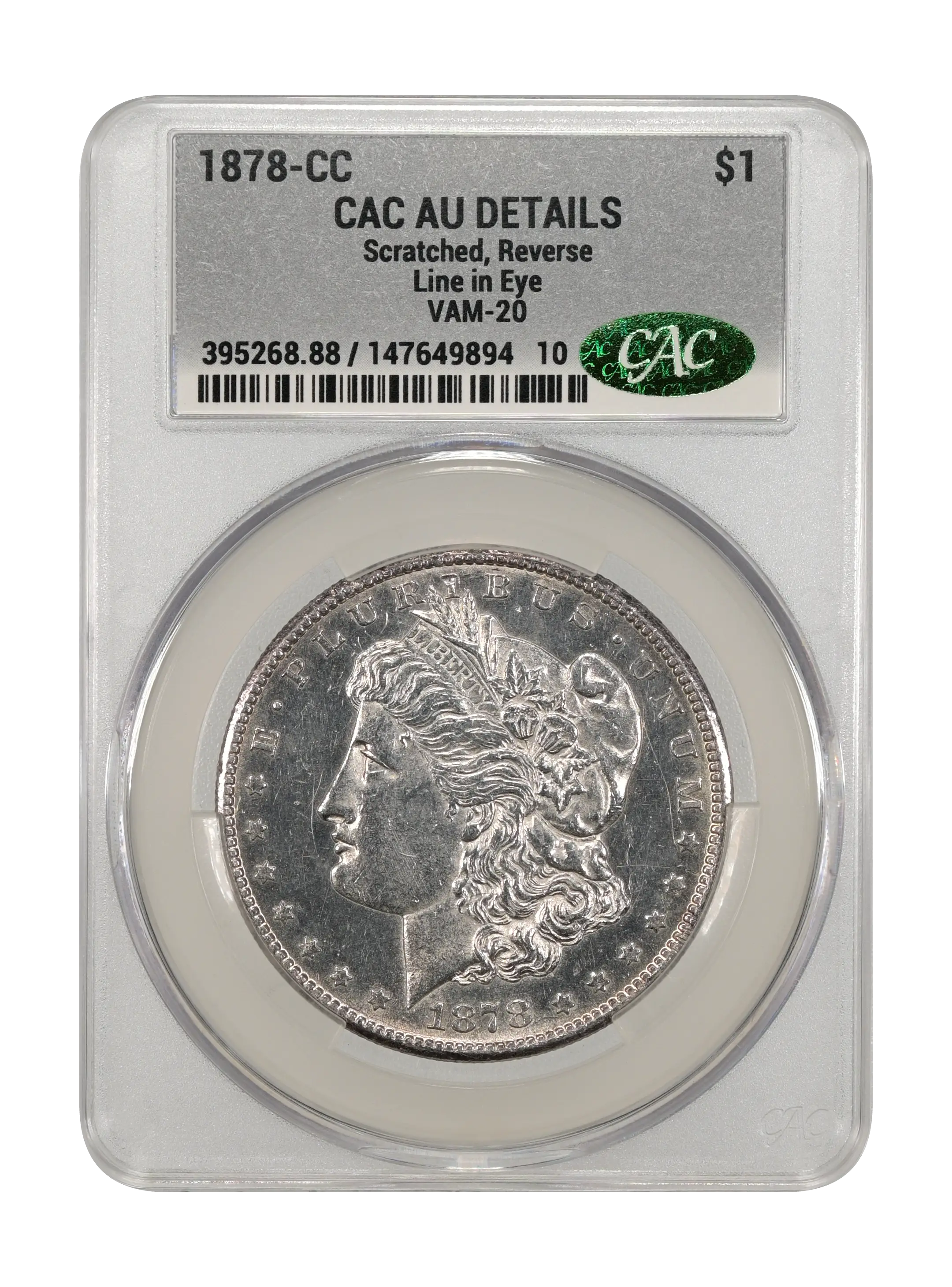 1878-CC $1  Line in Eye, VAM-20 MS thumbnail 5