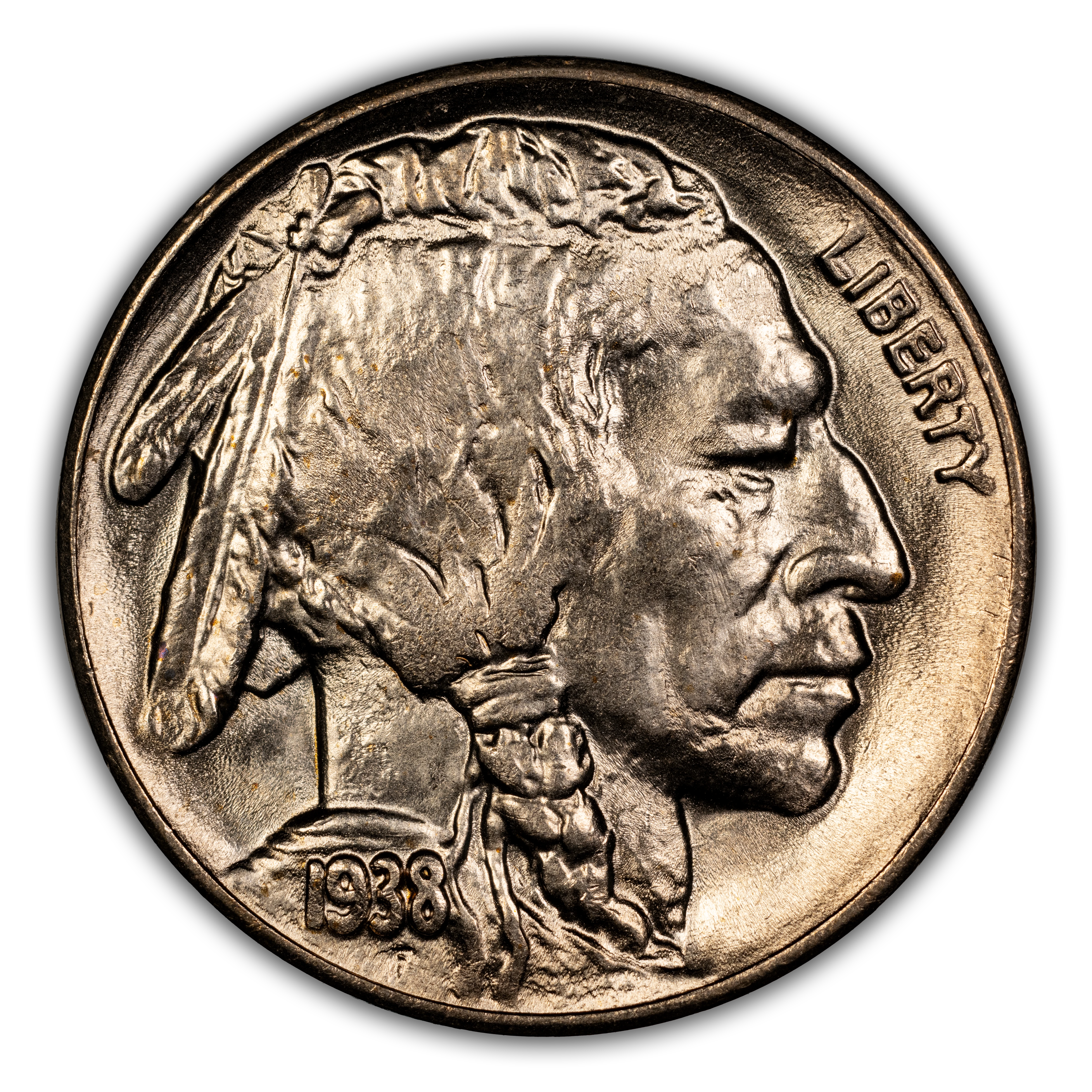 1938-D/D 5c Buffalo MS thumbnail 5