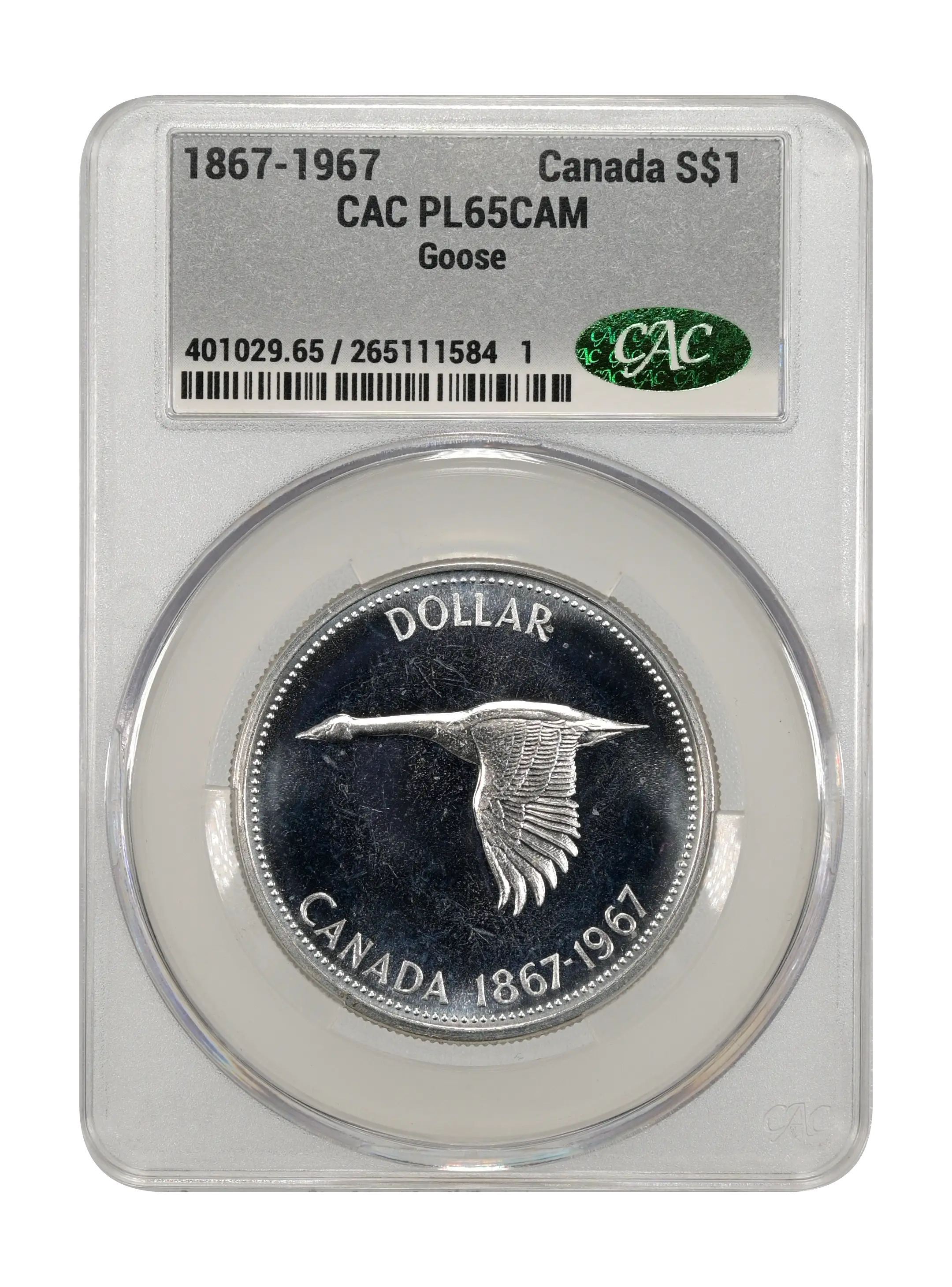 1867-1967 S$1  Goose PL CAM thumbnail 5