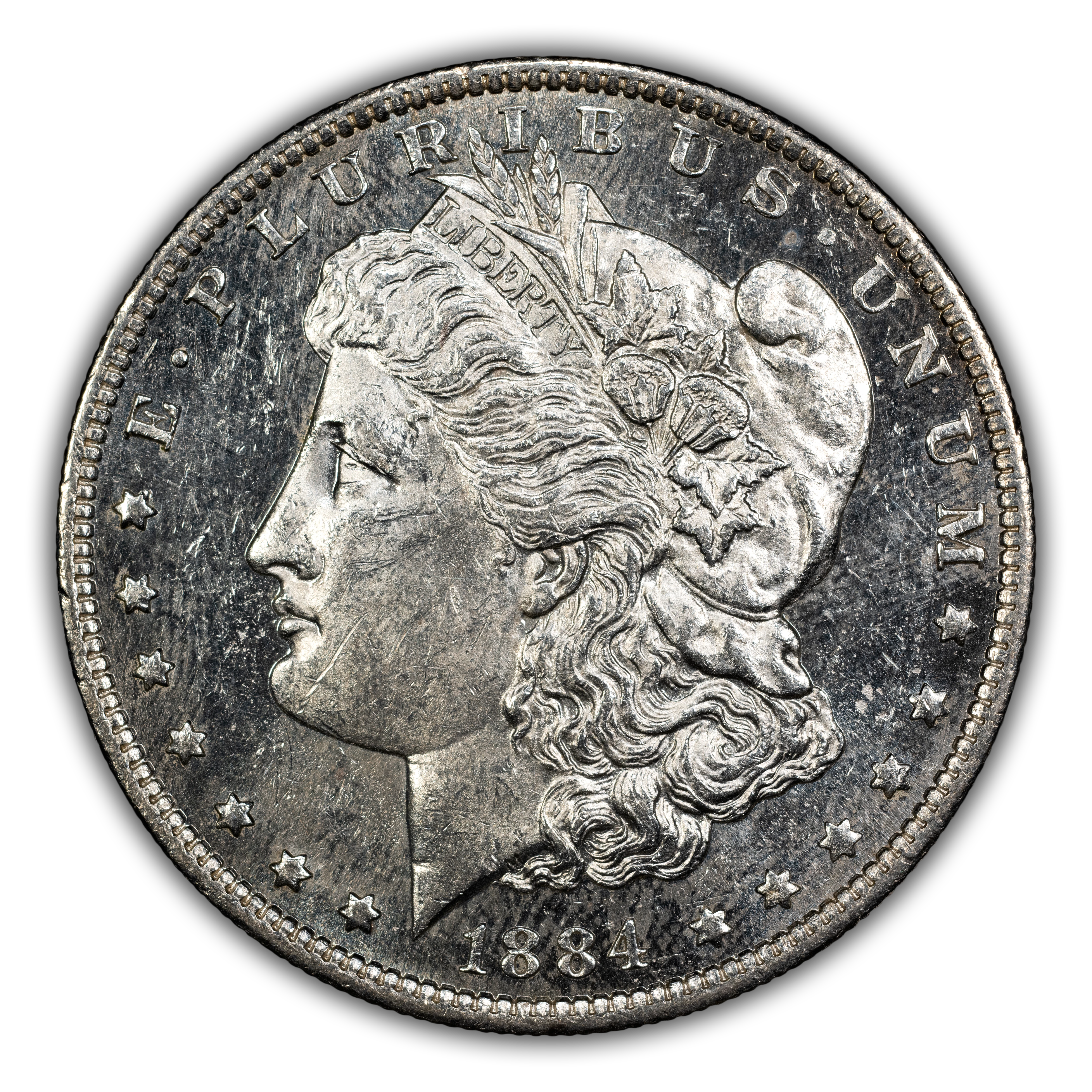 1884-O $1  Die Break Right Stars, VAM-19B MS thumbnail 19