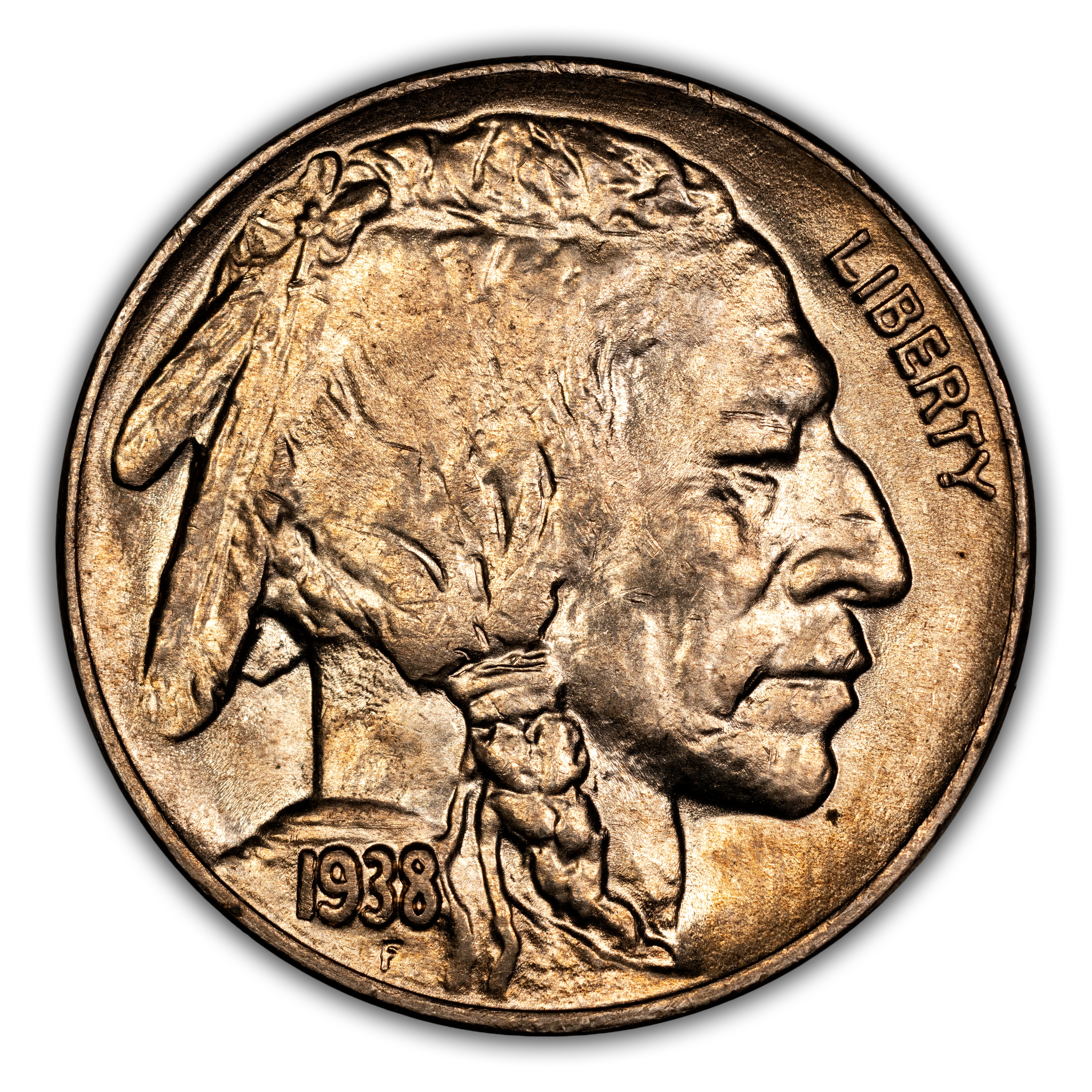 1938-D 5c Buffalo MS thumbnail 5