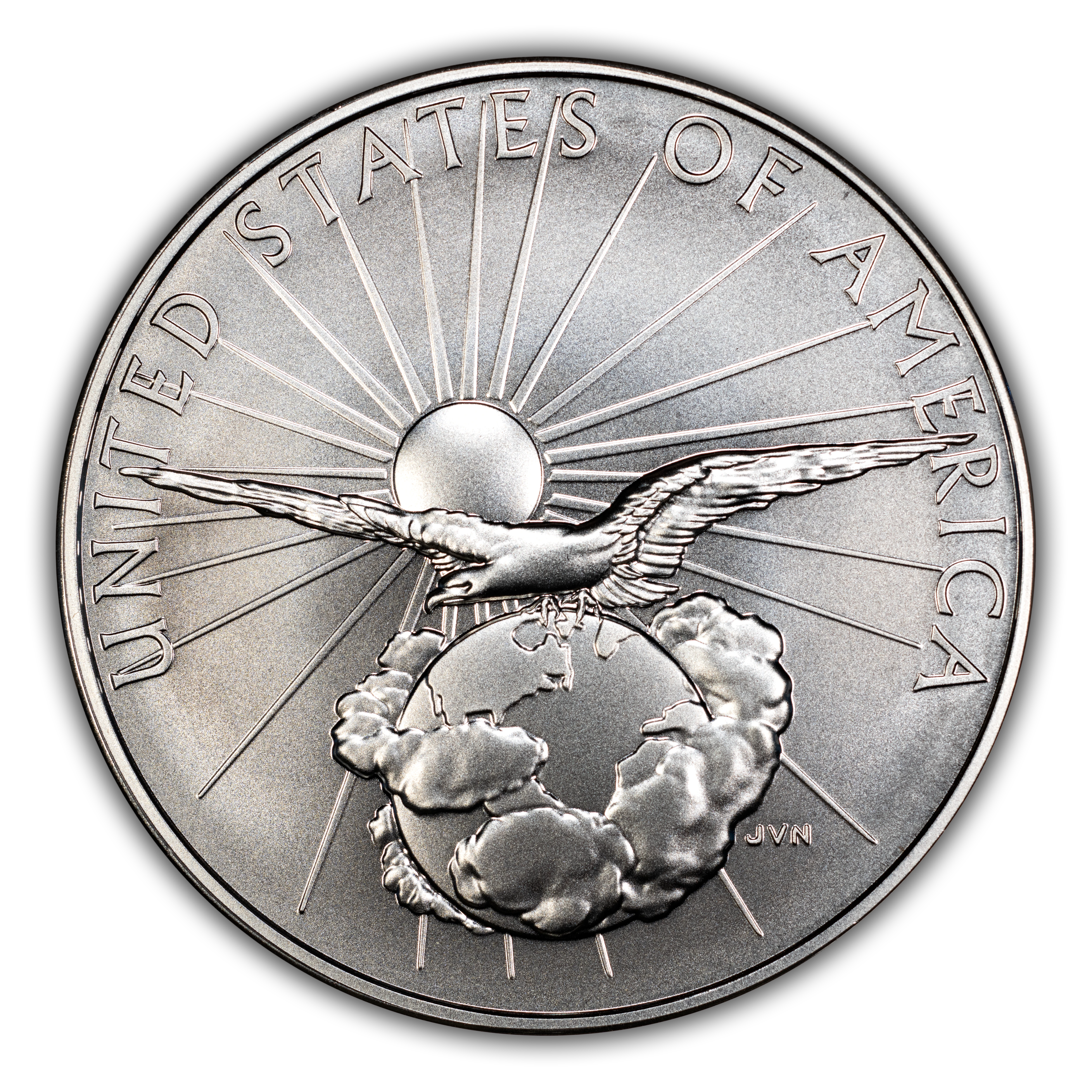 2026 Medal 1oz Silver, Bust Dollar MS thumbnail 6