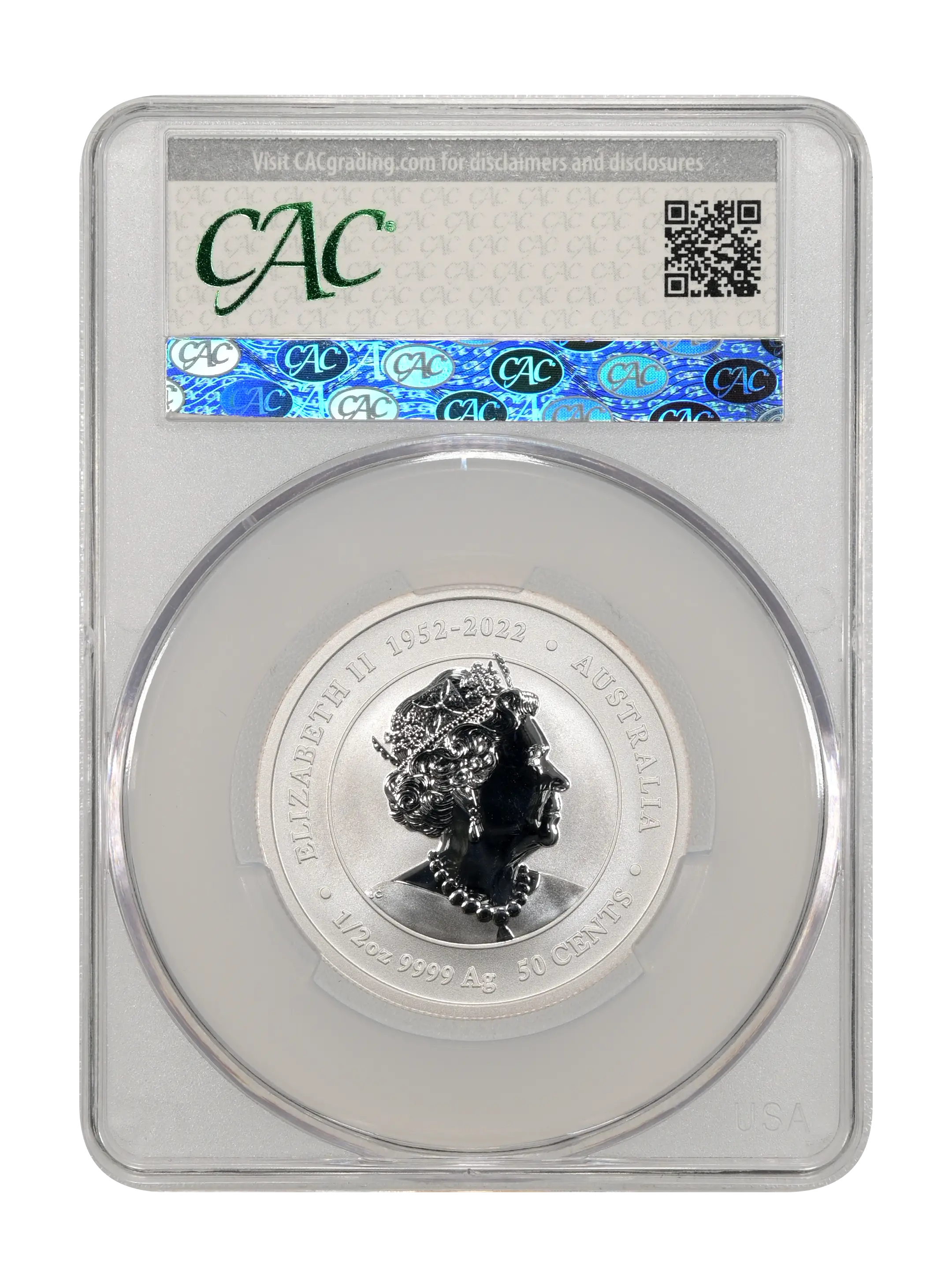 2024-P125 S50c 1/2oz Silver, Dragon, Orange Right Colorized MS thumbnail 4