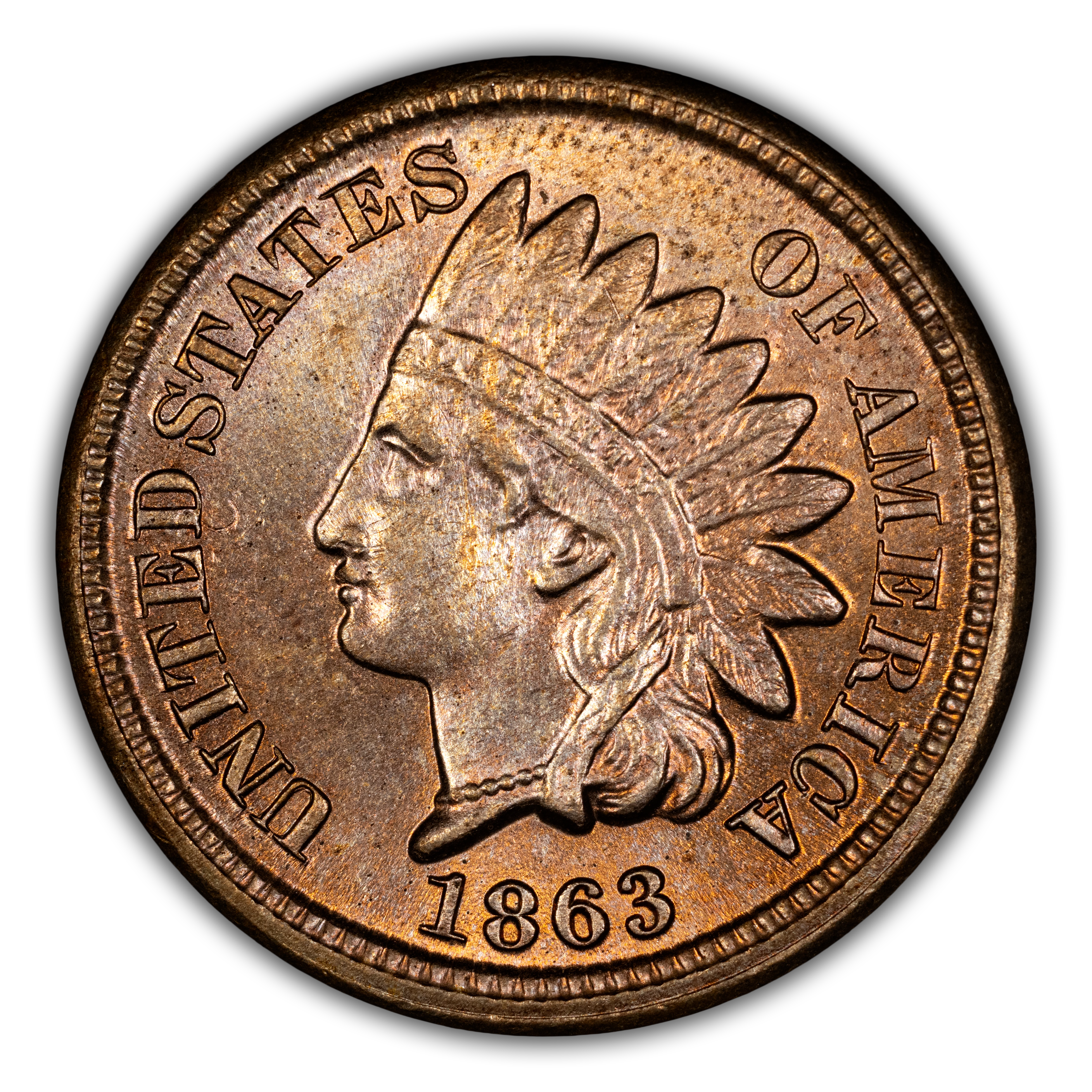 1863 1c Misplaced Date, FS-302, S-20 MS thumbnail 3