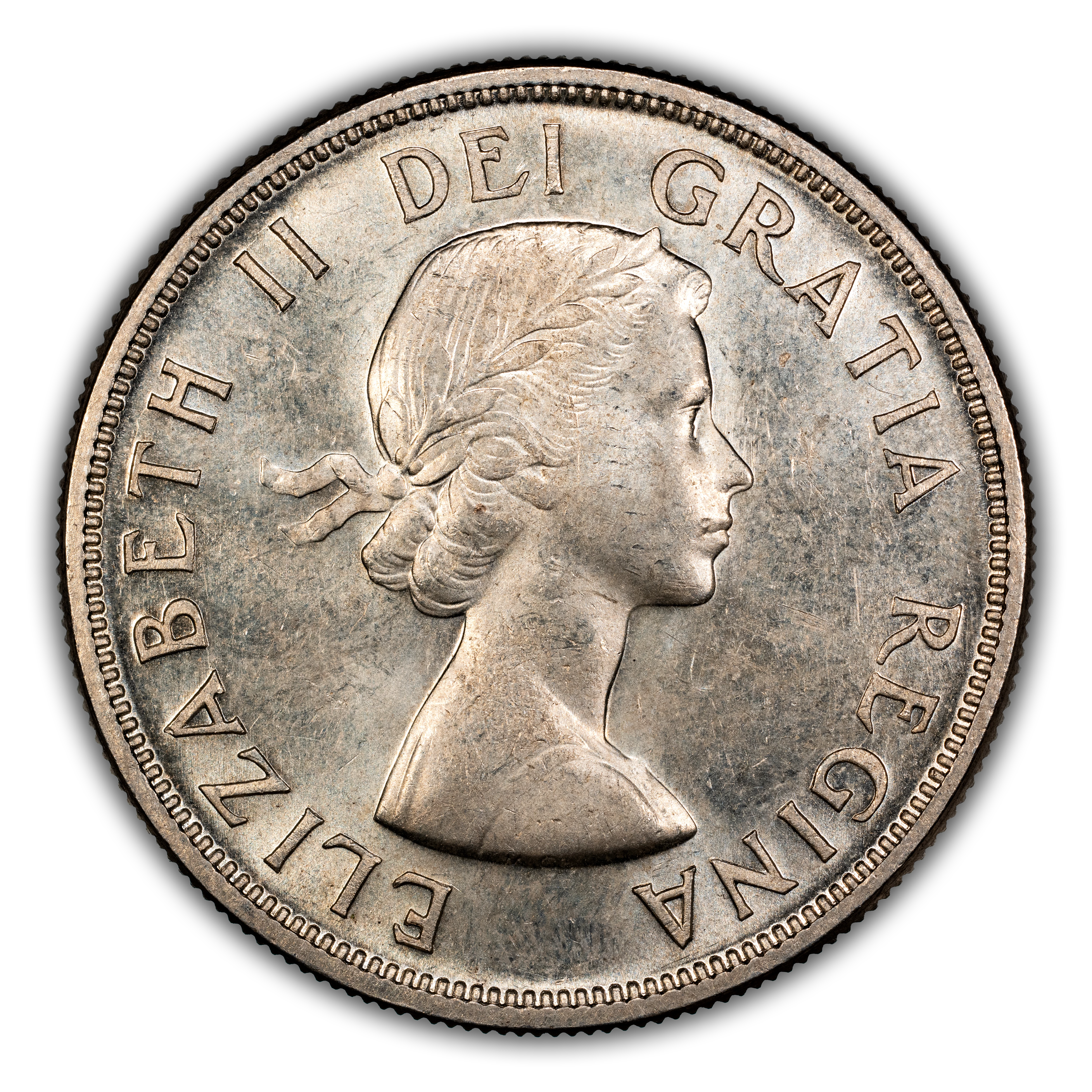 1957 S$1 One Waterline MS