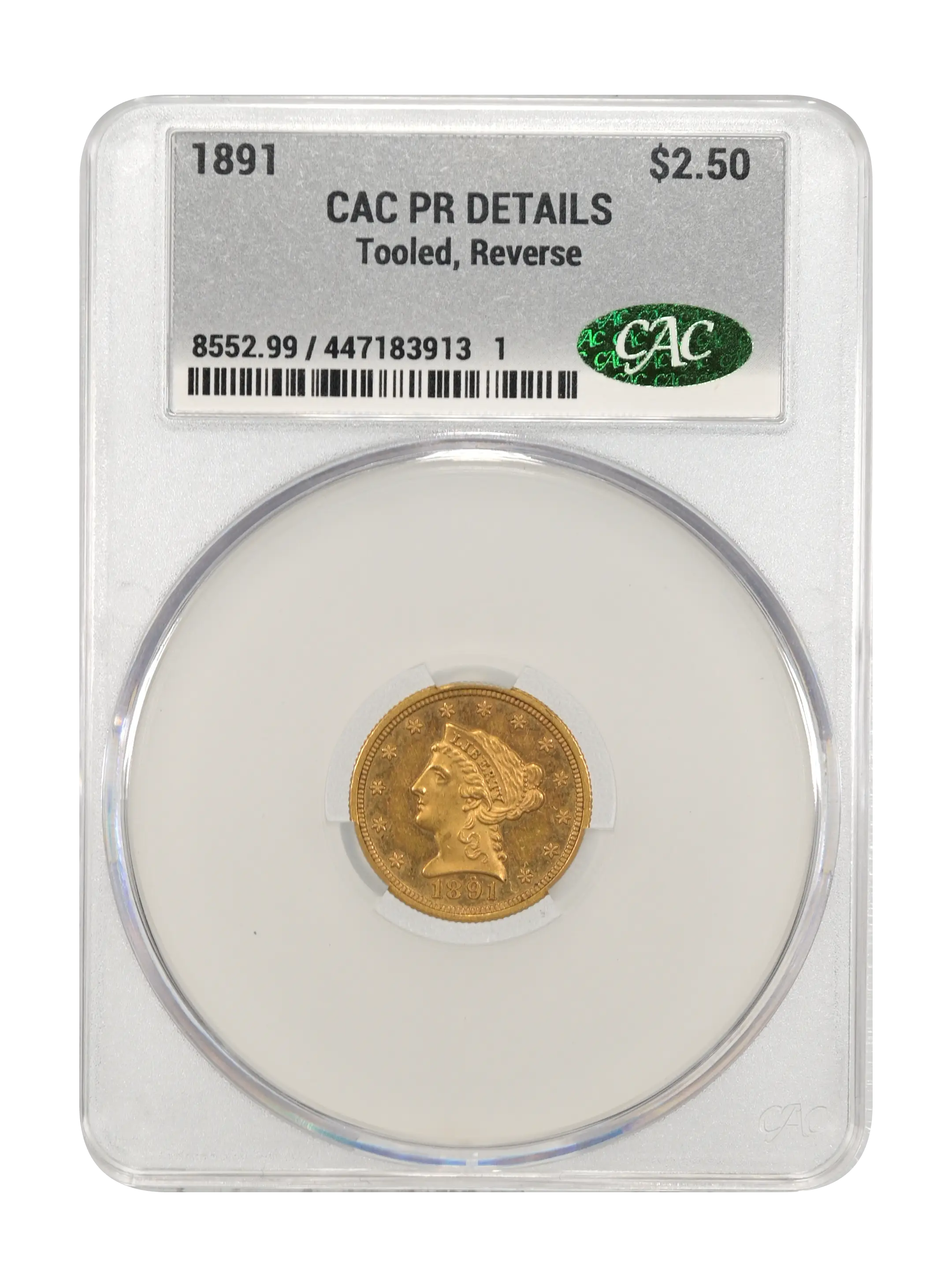 1891 $2 1/2 PR thumbnail 4