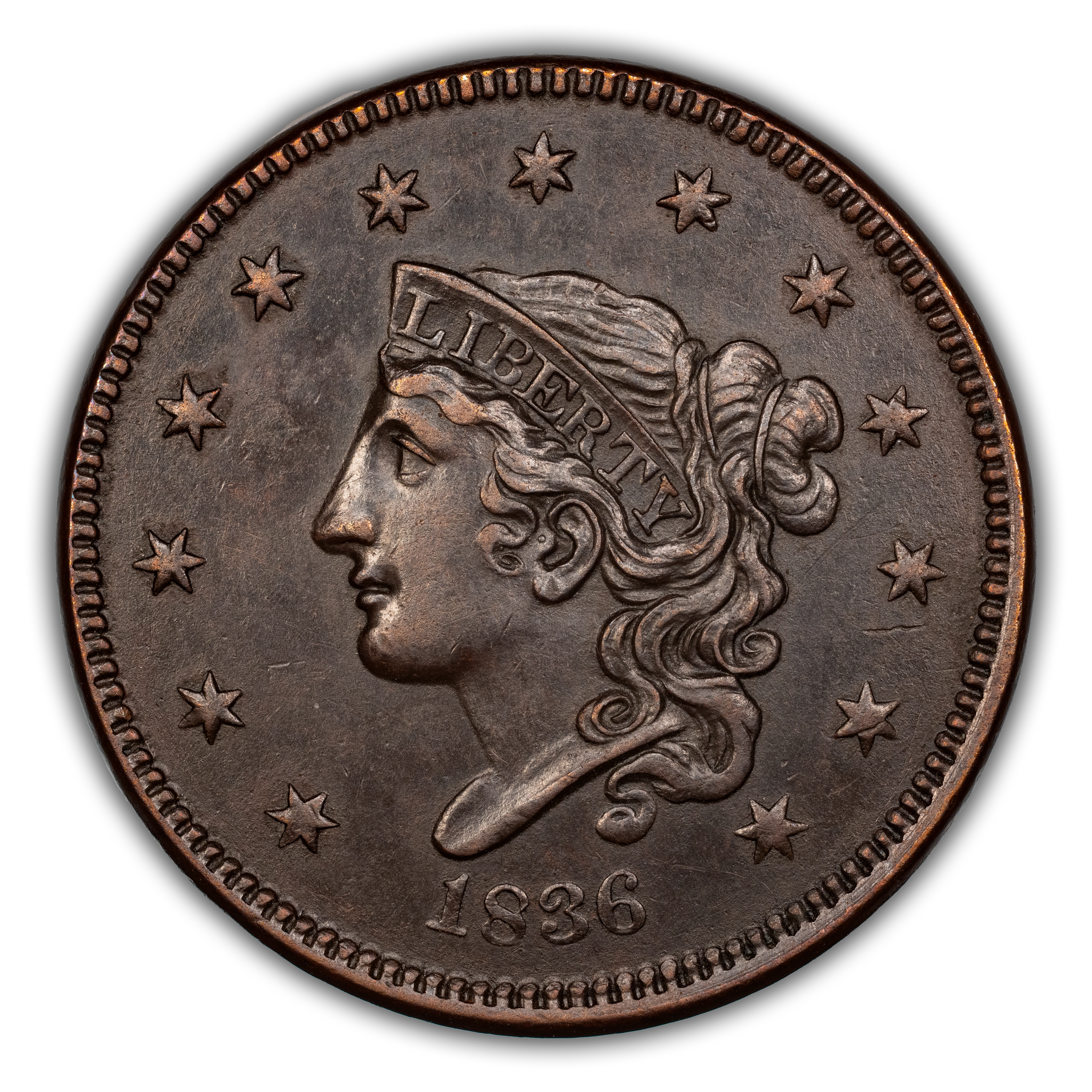 1836 1c N-7 MS BN