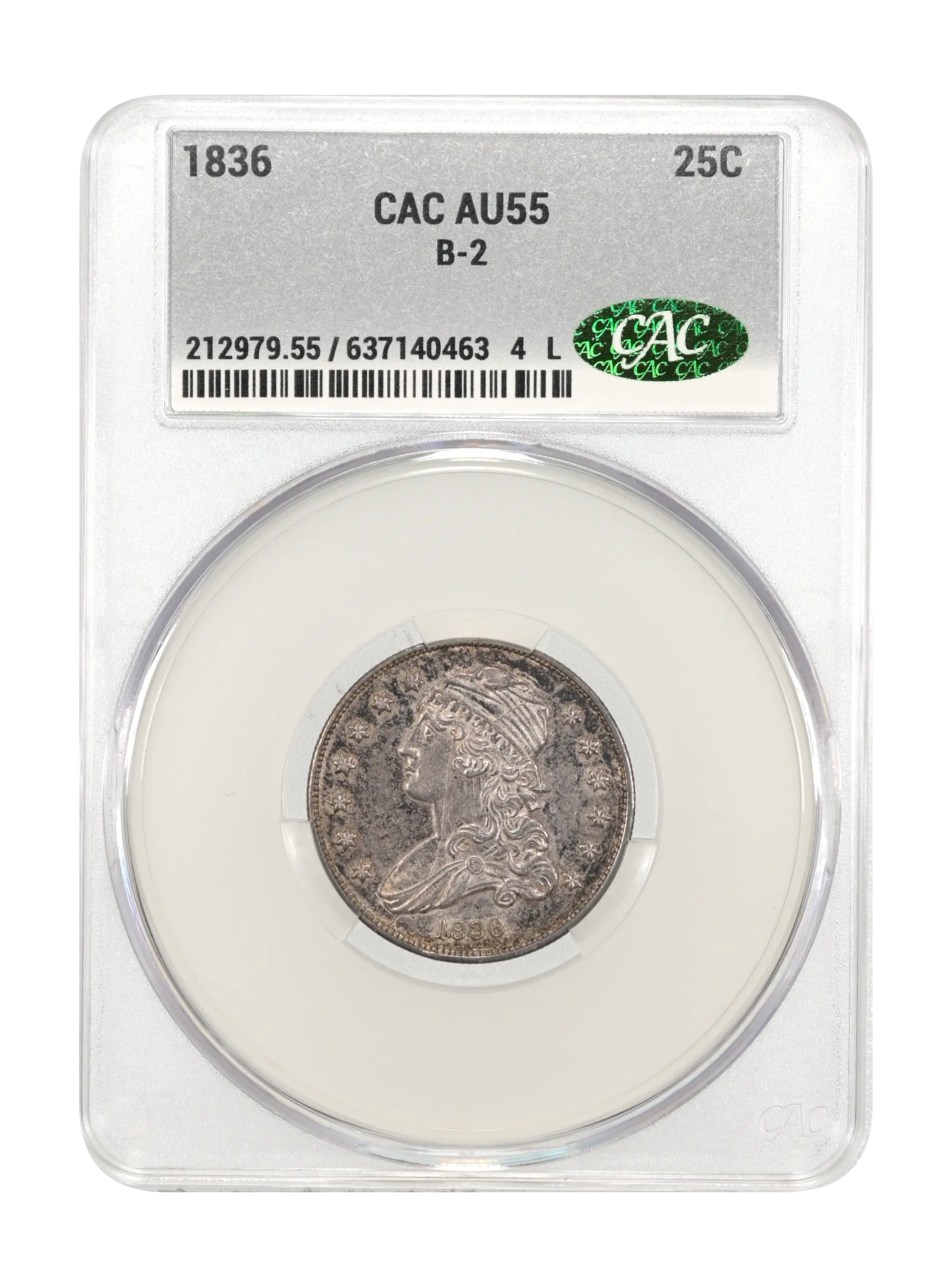 1836 25c B-2 MS thumbnail 11